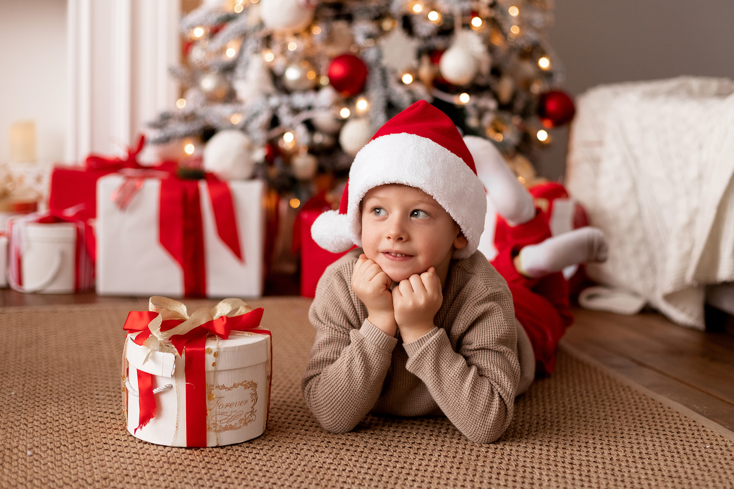 Новогодние истории сезона 2021-22. Семейный фотограф в Санкт-Петербурге Анастасия Нечаева