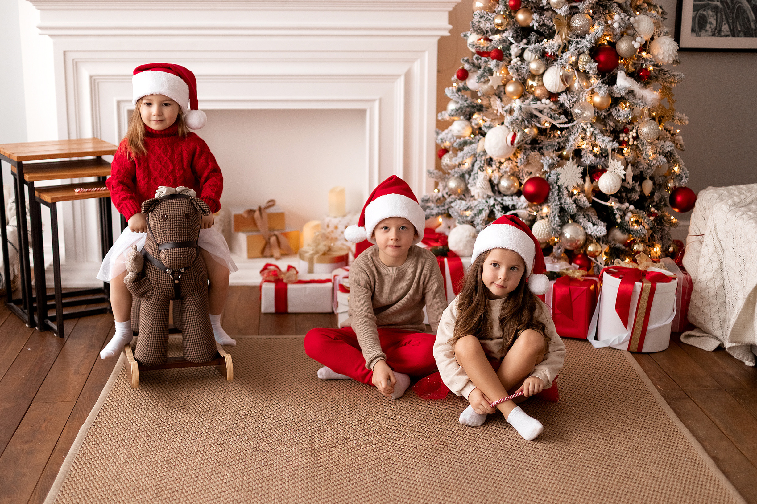 Новогодние истории сезона 2021-22. Семейный фотограф в Санкт-Петербурге Анастасия Нечаева