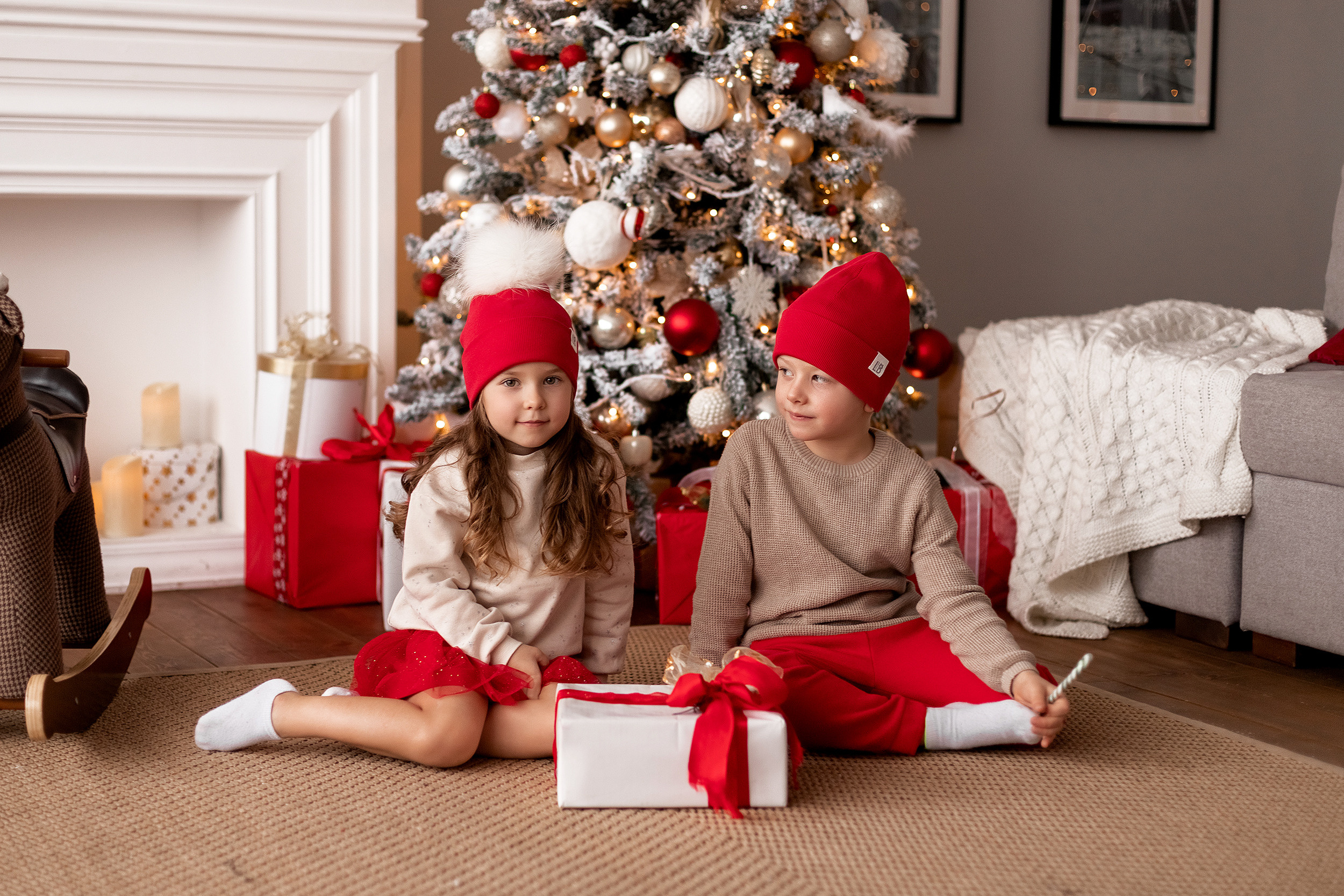 Новогодние истории сезона 2021-22. Семейный фотограф в Санкт-Петербурге Анастасия Нечаева