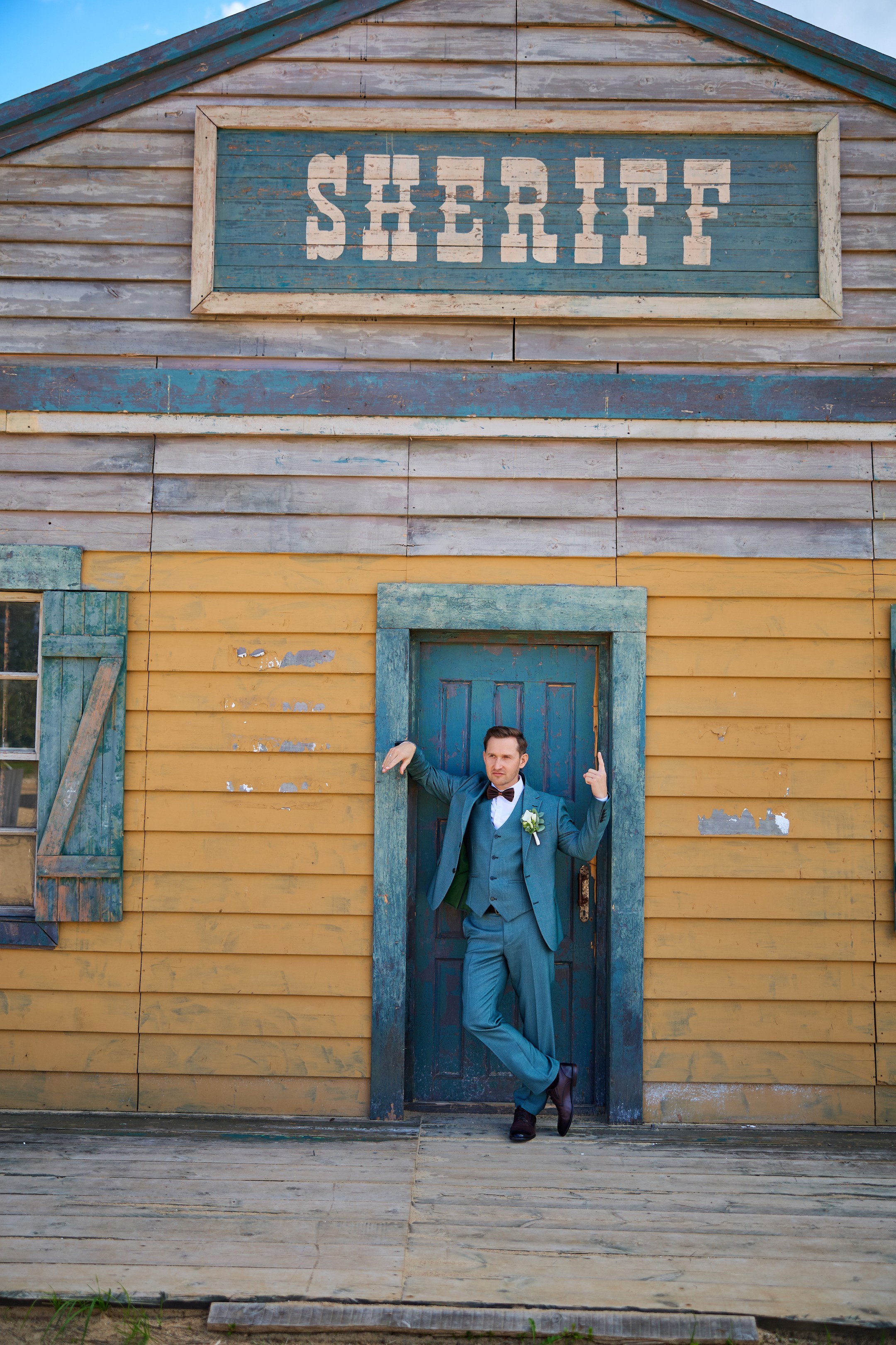 Свадебная фотосессия в Кинопарке Москино. Свадебный фотограф Сергей Колбинский