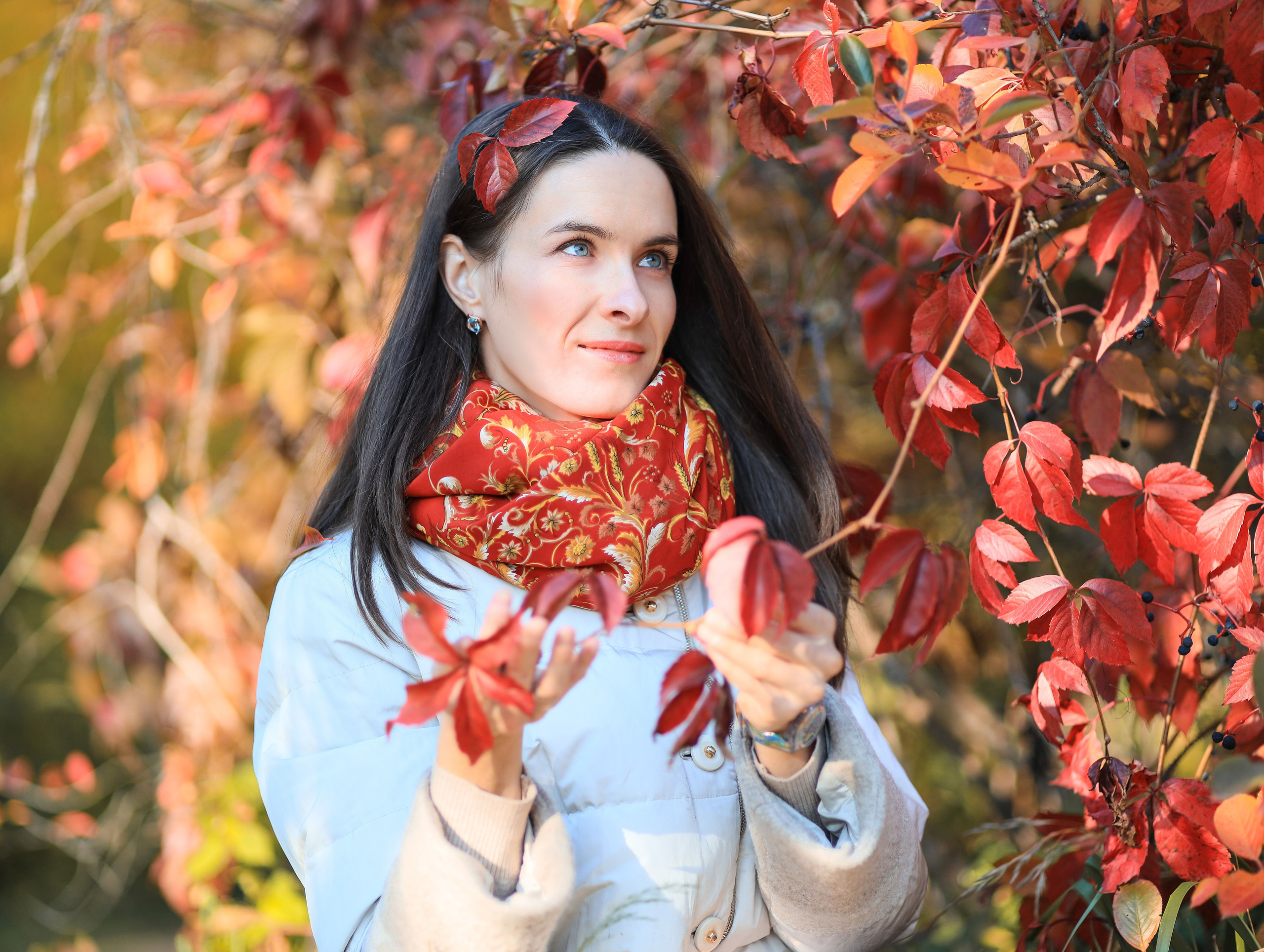 Прогулка по осеннему лесу. Детский и семейный фотограф в Санкт-Петербурге Перевощикова Наталья