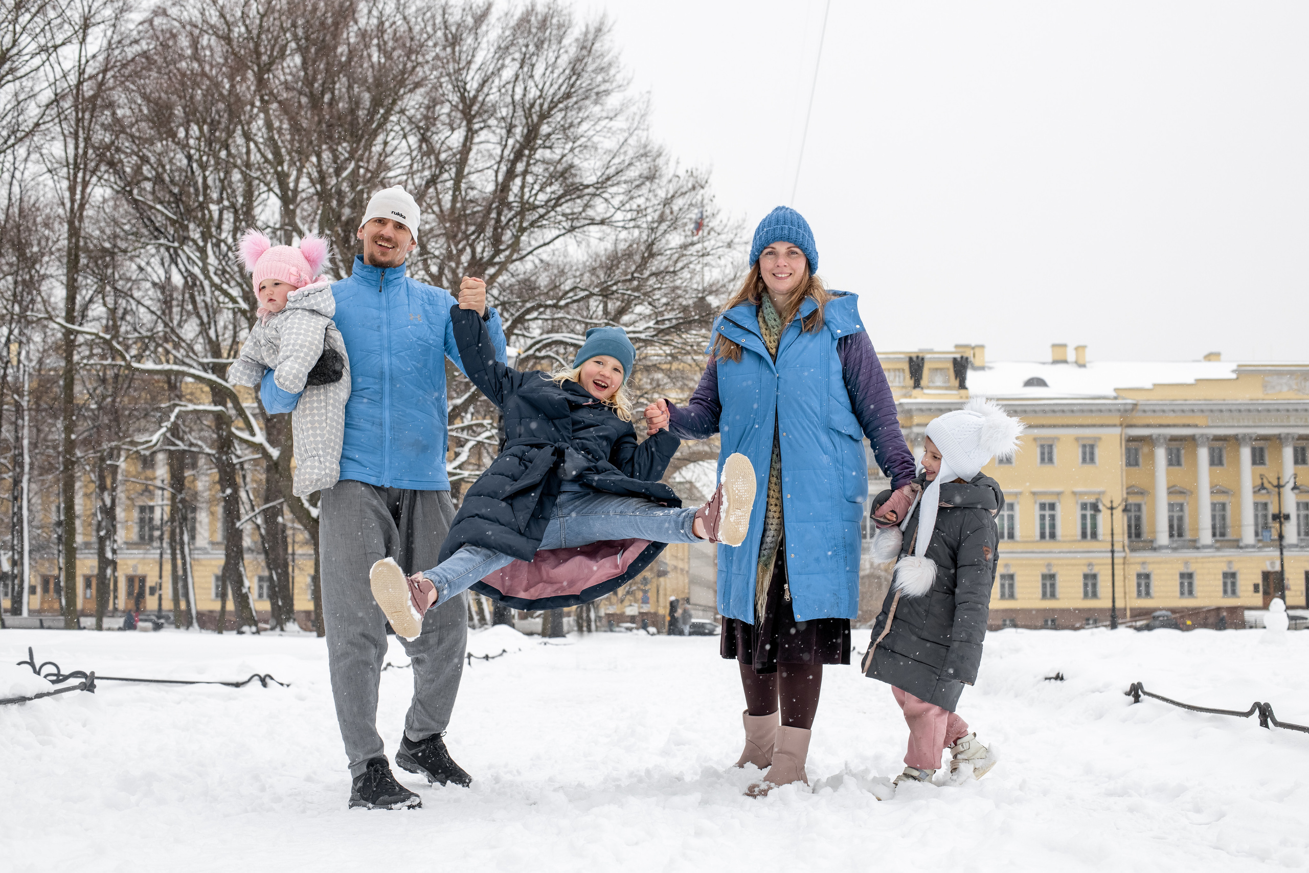 Зимний город. Детский и семейный фотограф в Санкт-Петербурге Перевощикова Наталья