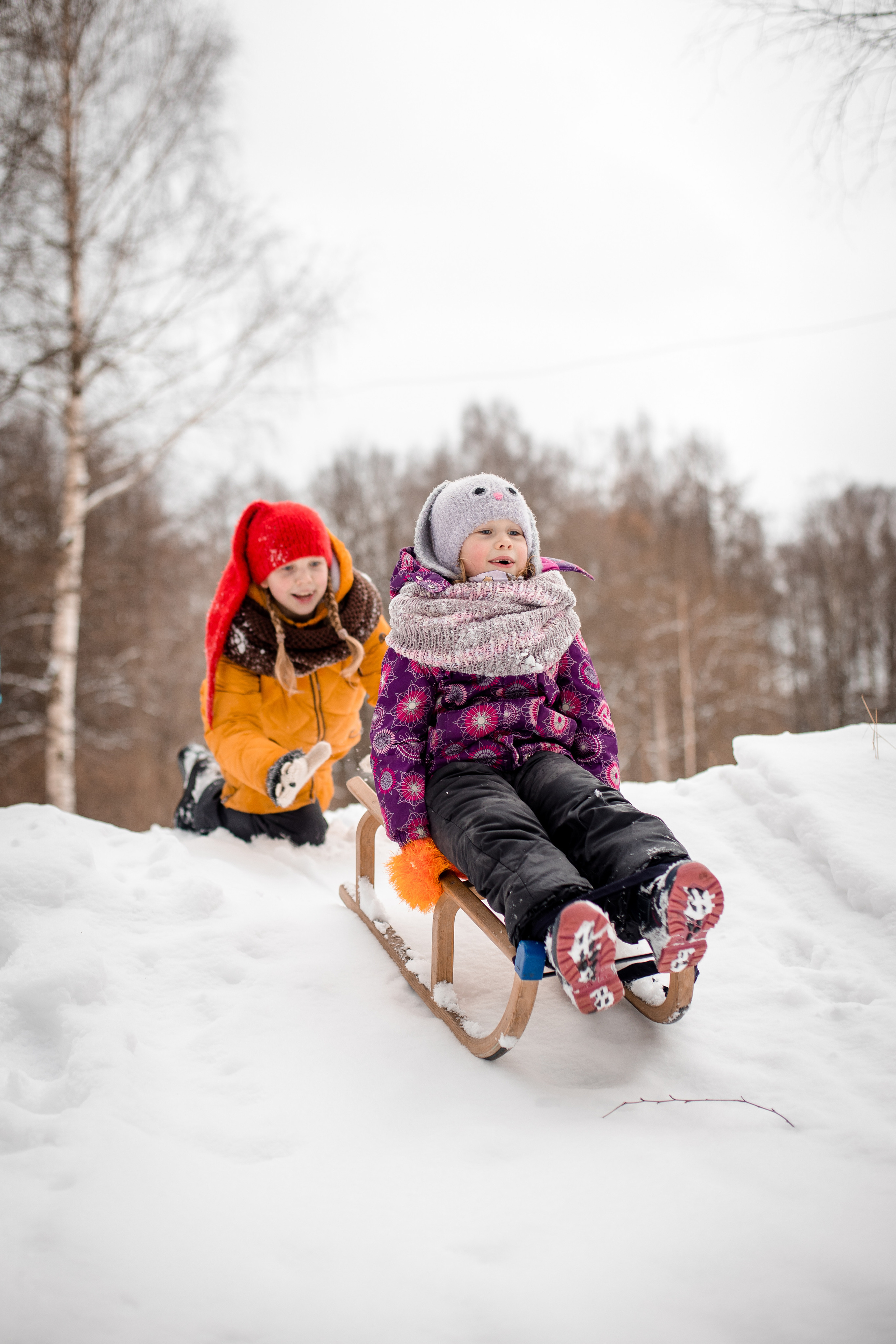 Фотопрогулка в зимнем парке. Детский и семейный фотограф в Санкт-Петербурге Перевощикова Наталья