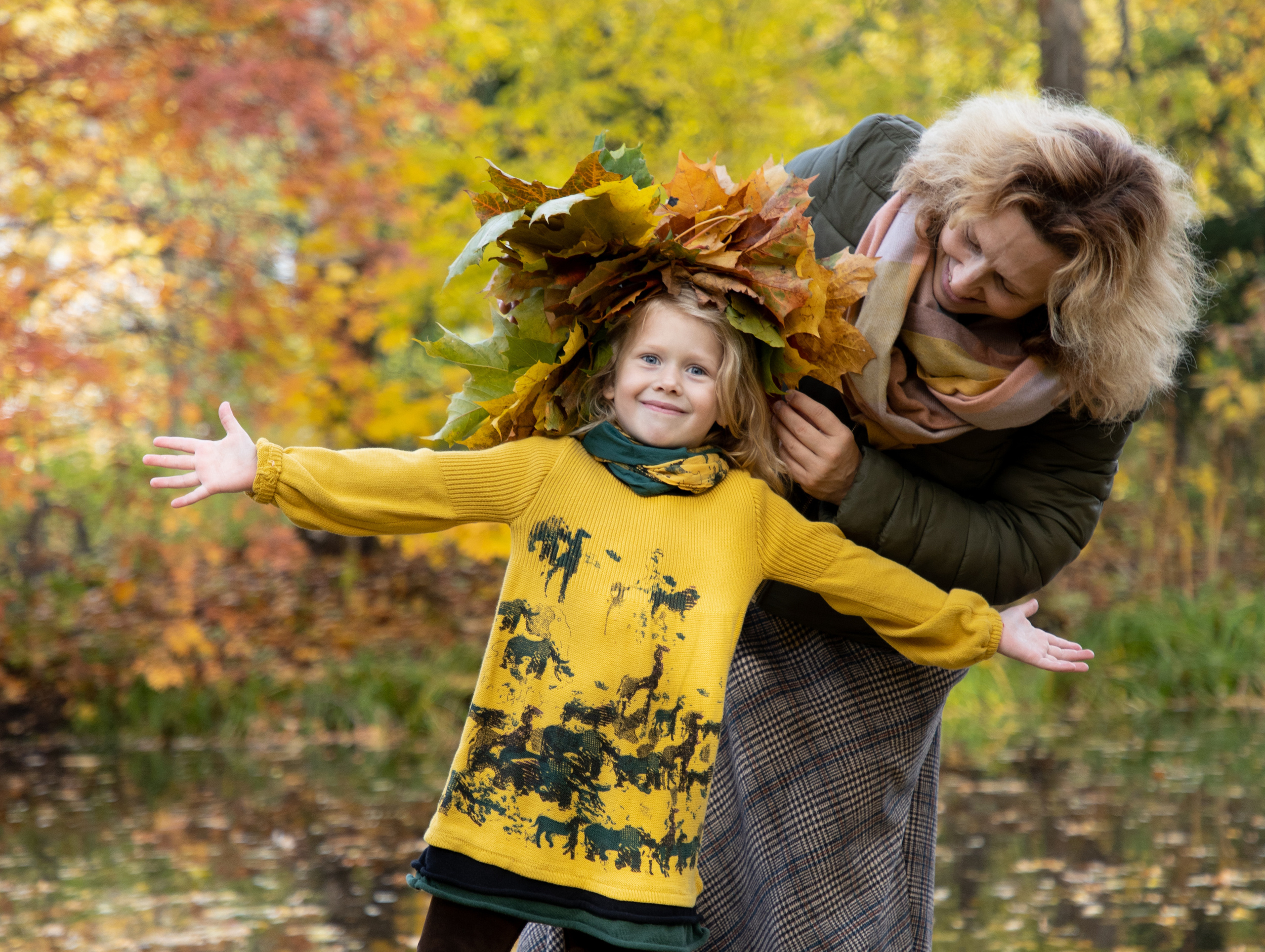 Осенняя съемка. Детский и семейный фотограф в Санкт-Петербурге Перевощикова Наталья