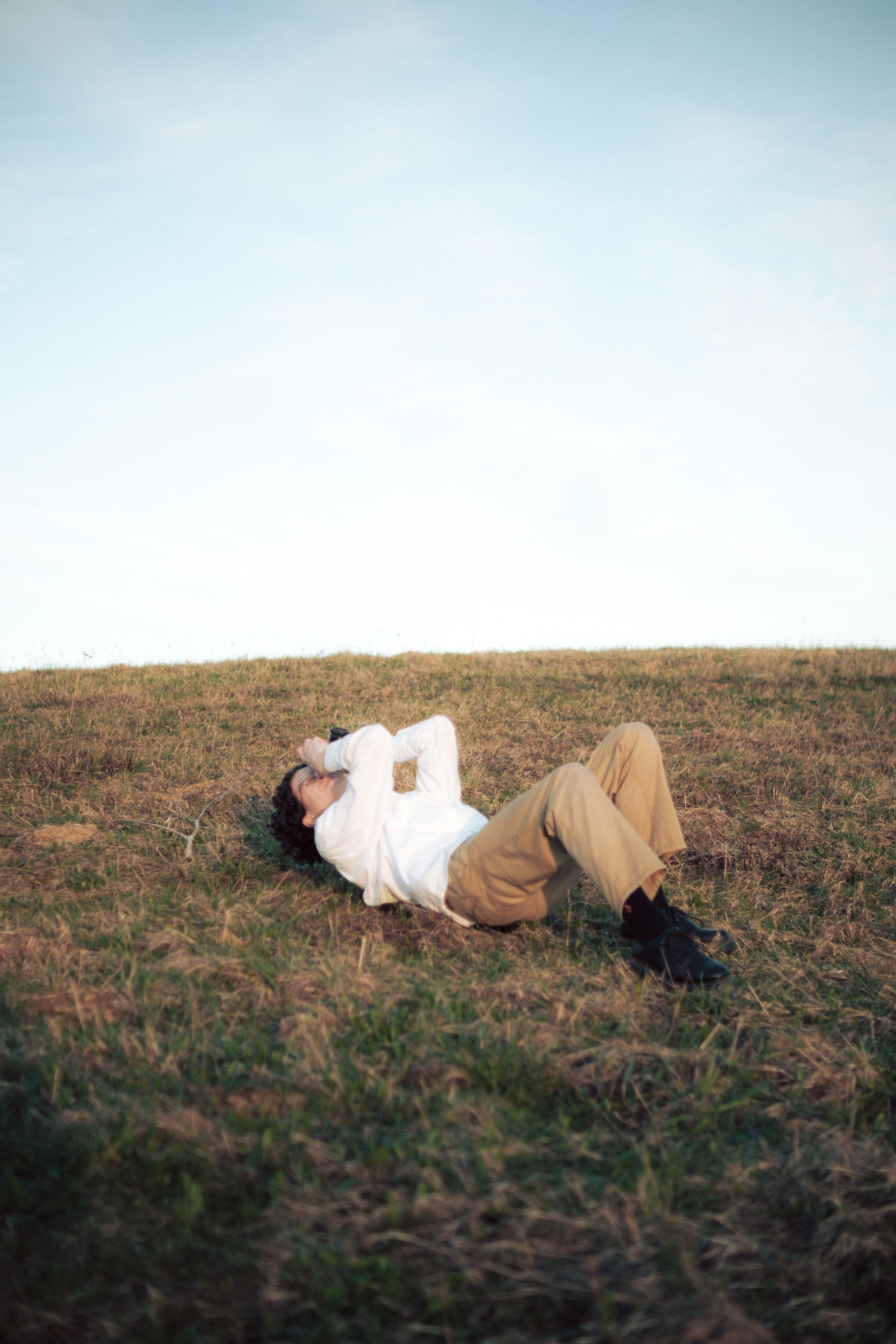 Андрей. Съёмка в поле. Lickord