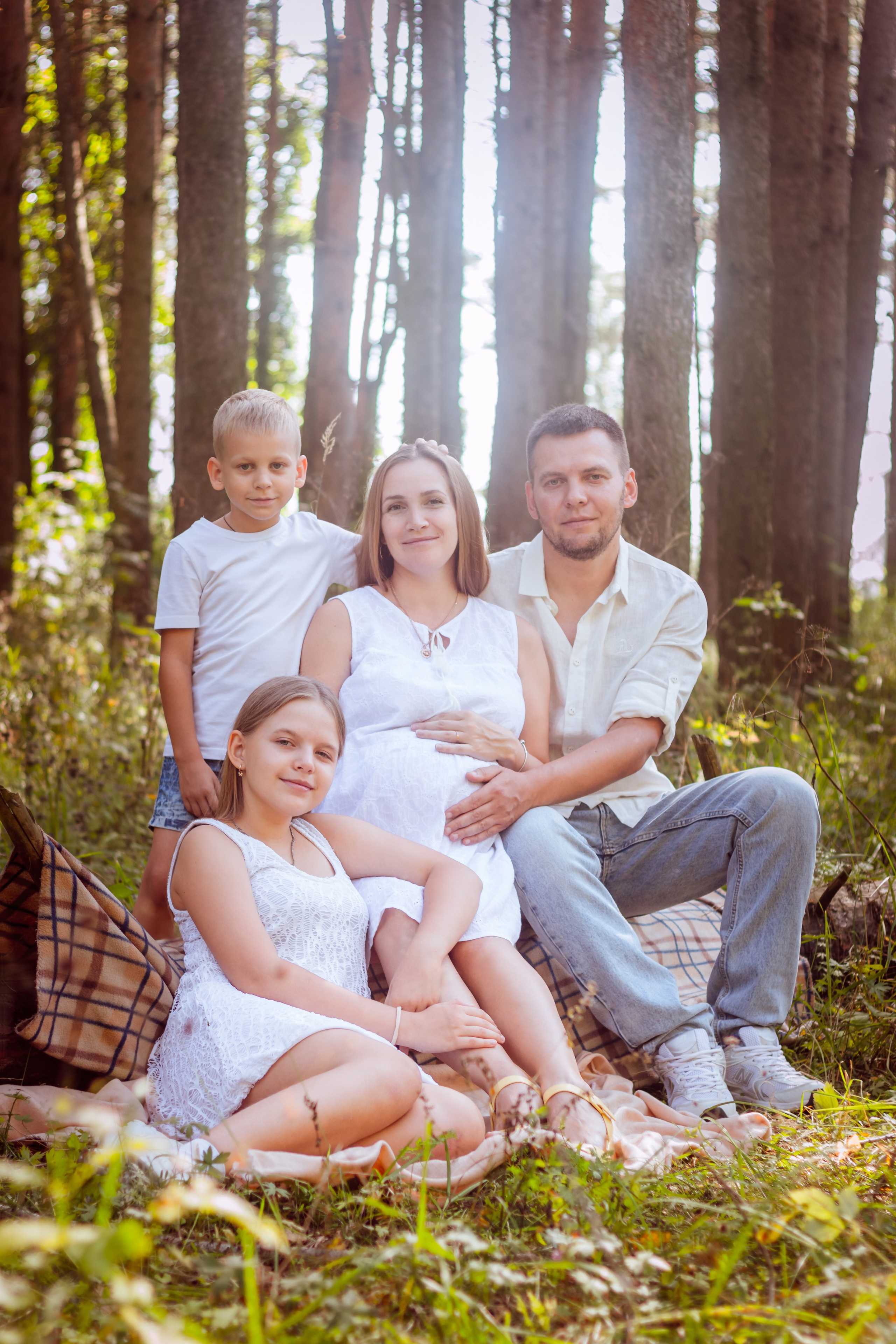 Семья Лёвиных. Фотограф Мария Винницкая