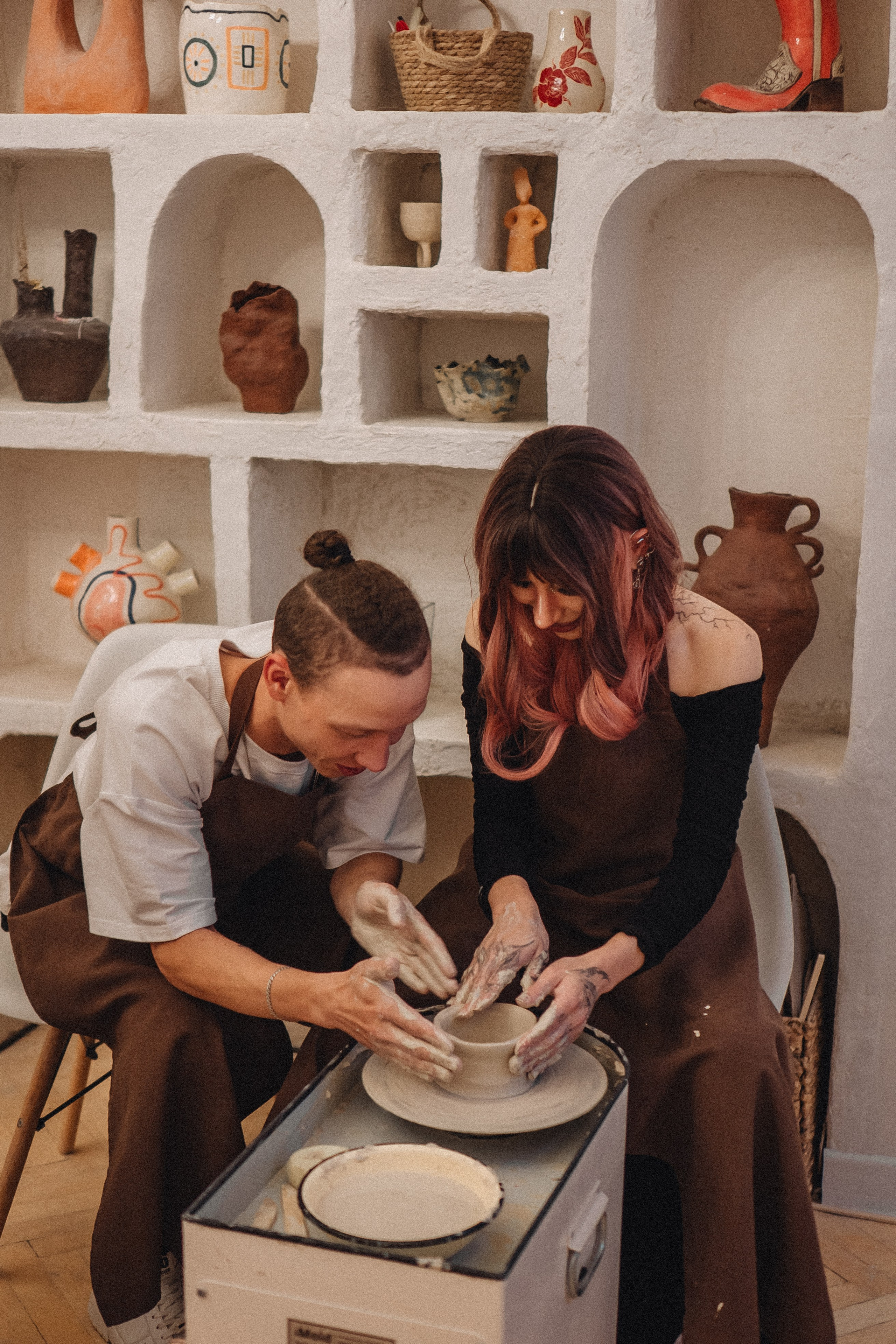 СВИДАНИЕ В ГОНЧАРНОЙ МАСТЕРСКОЙ. Профессиональный фотограф, Санкт-Петербург — Виктория Богомолова