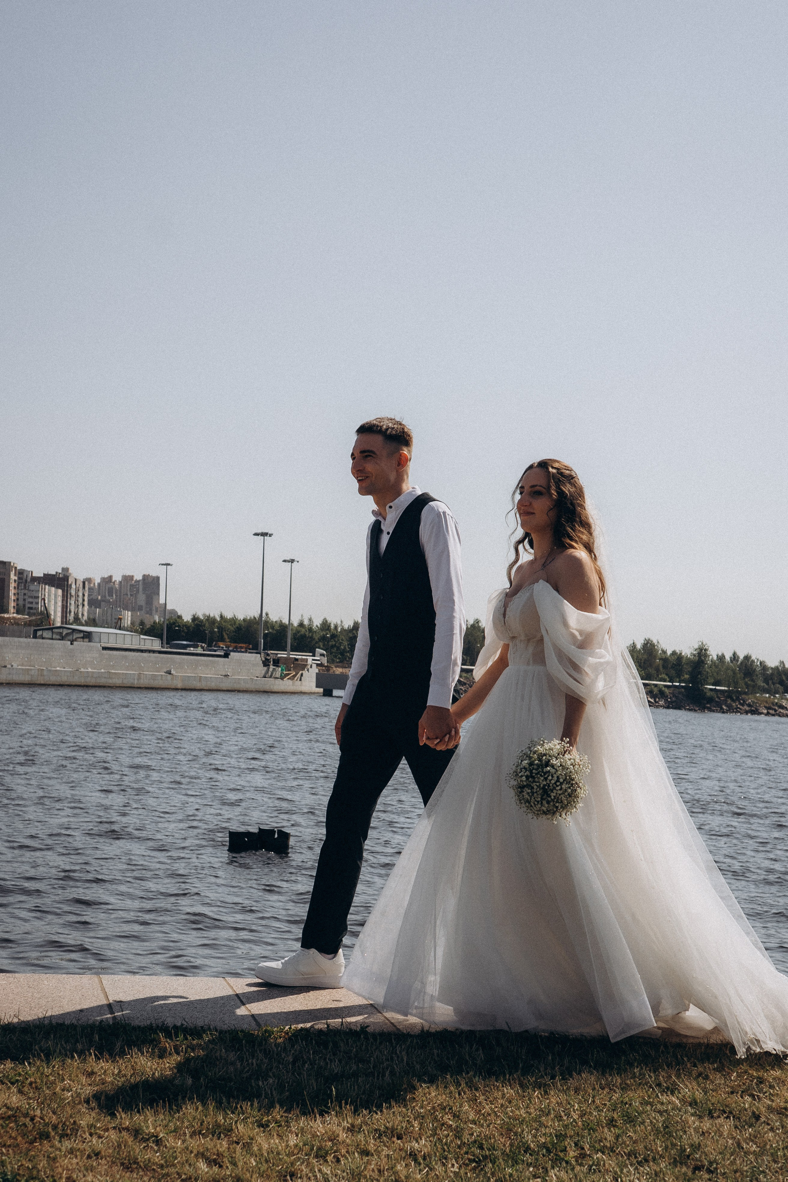 СВАДЕБНАЯ СЬЕМК В ПАРКЕ 300-ЛЕТИЯ. Профессиональный фотограф, Санкт-Петербург — Виктория Богомолова