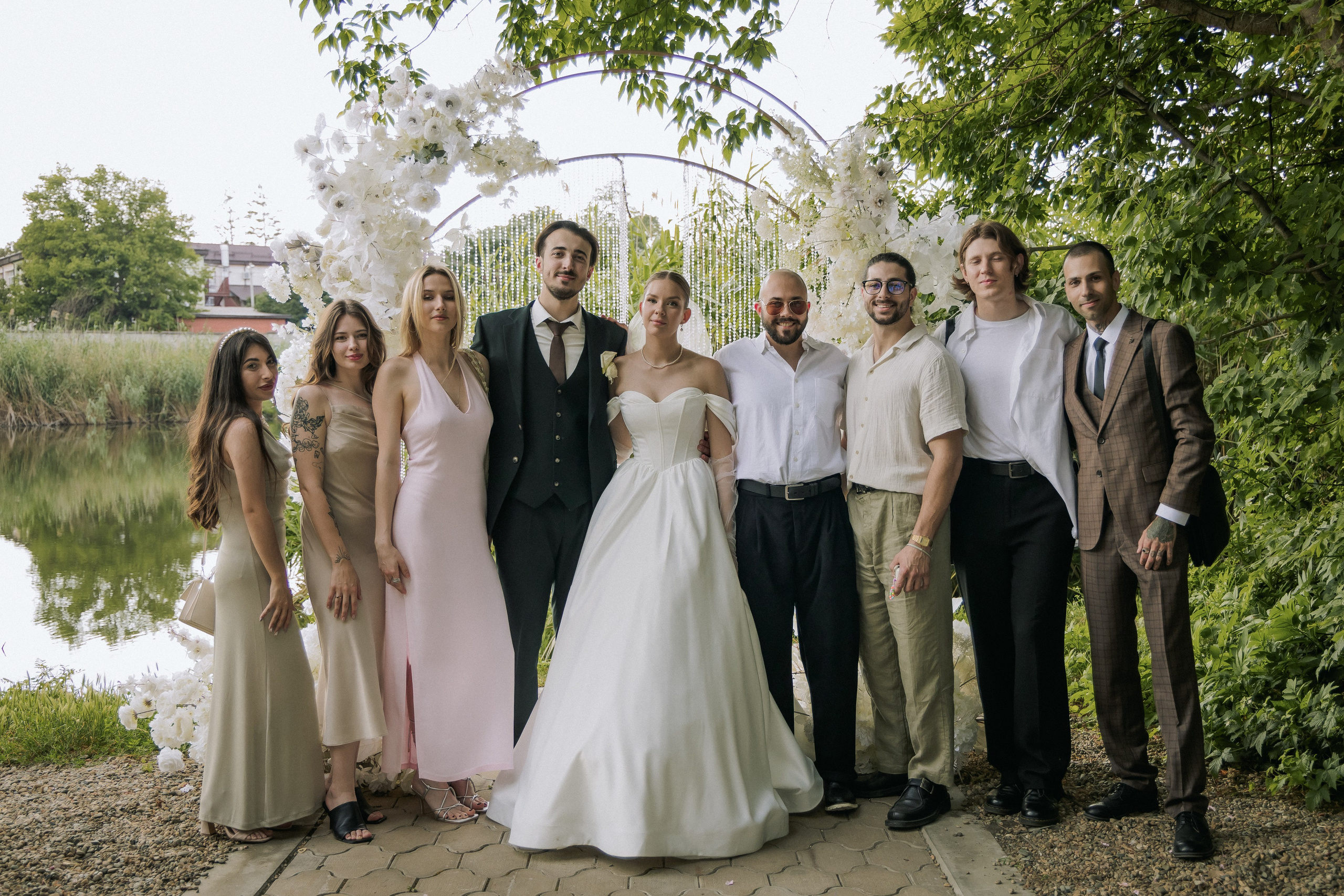 Свадебный день Лины и Роберта. Свадебная фотография. Арина Рубах