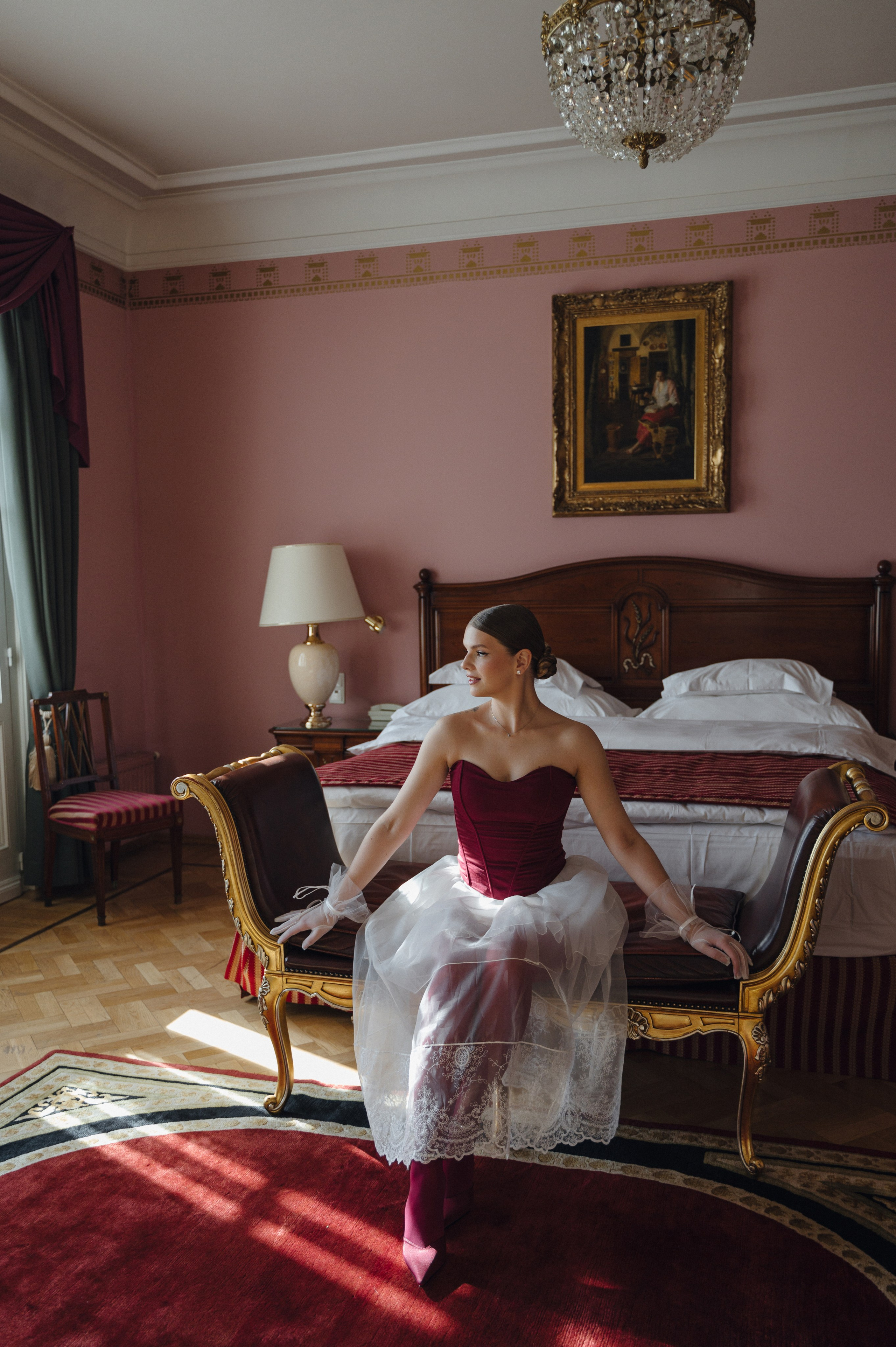 Дмитрий и Луиза. Гостиница Националь и ресторан Белуга. Свадебный фотограф Москва и Санкт-Петербург. Анастасия Чудина