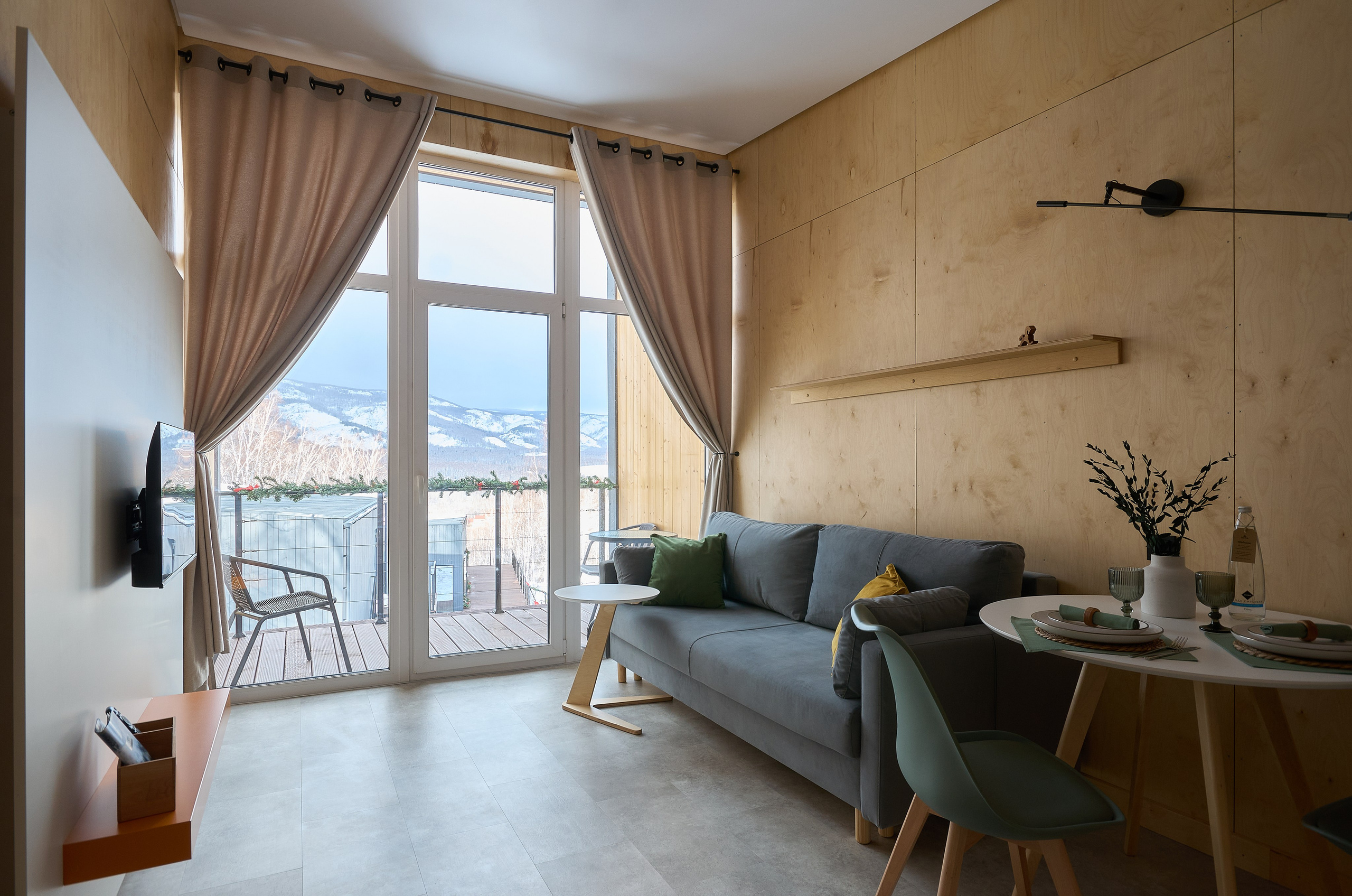 Глэмпинг Гора. Абросимов Лев интерьерный и архитектурный фотограф