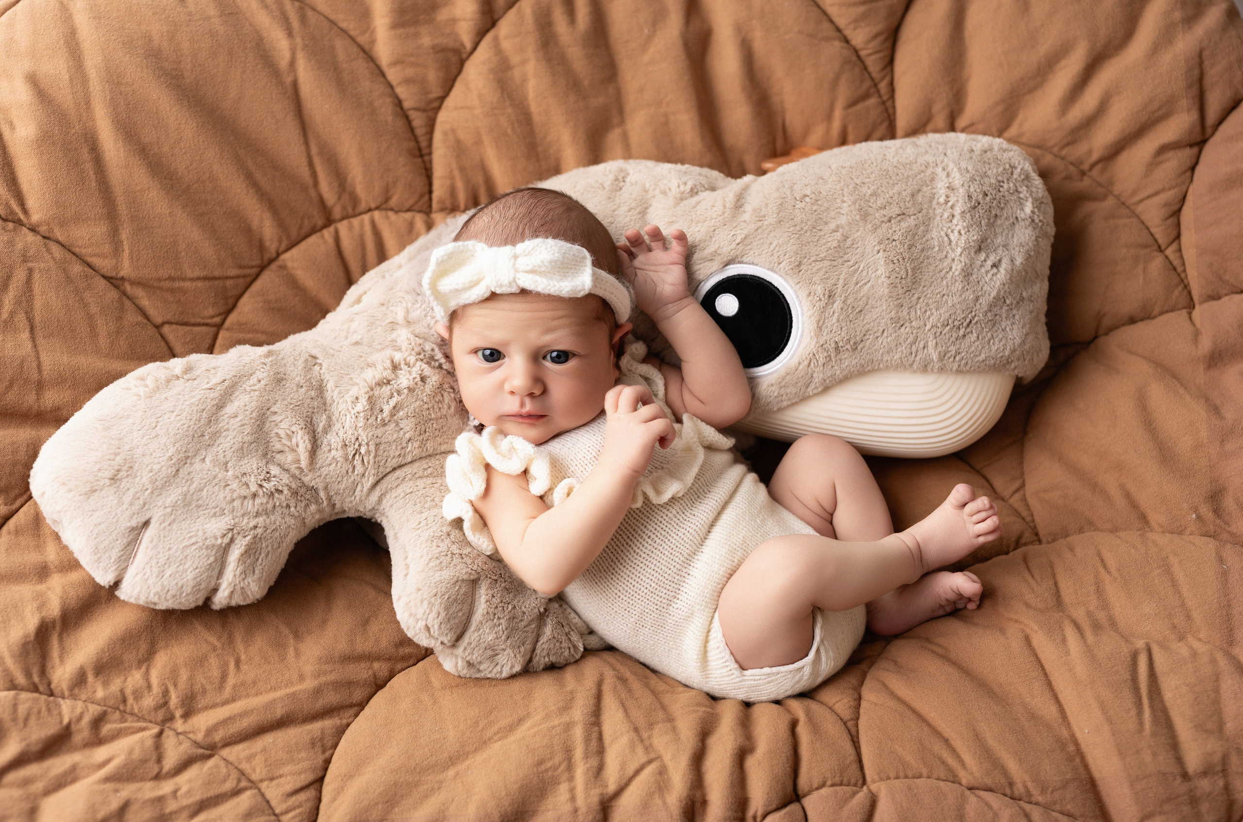 Василиса 23 дня. Фотограф новорождённых Newborn Москва