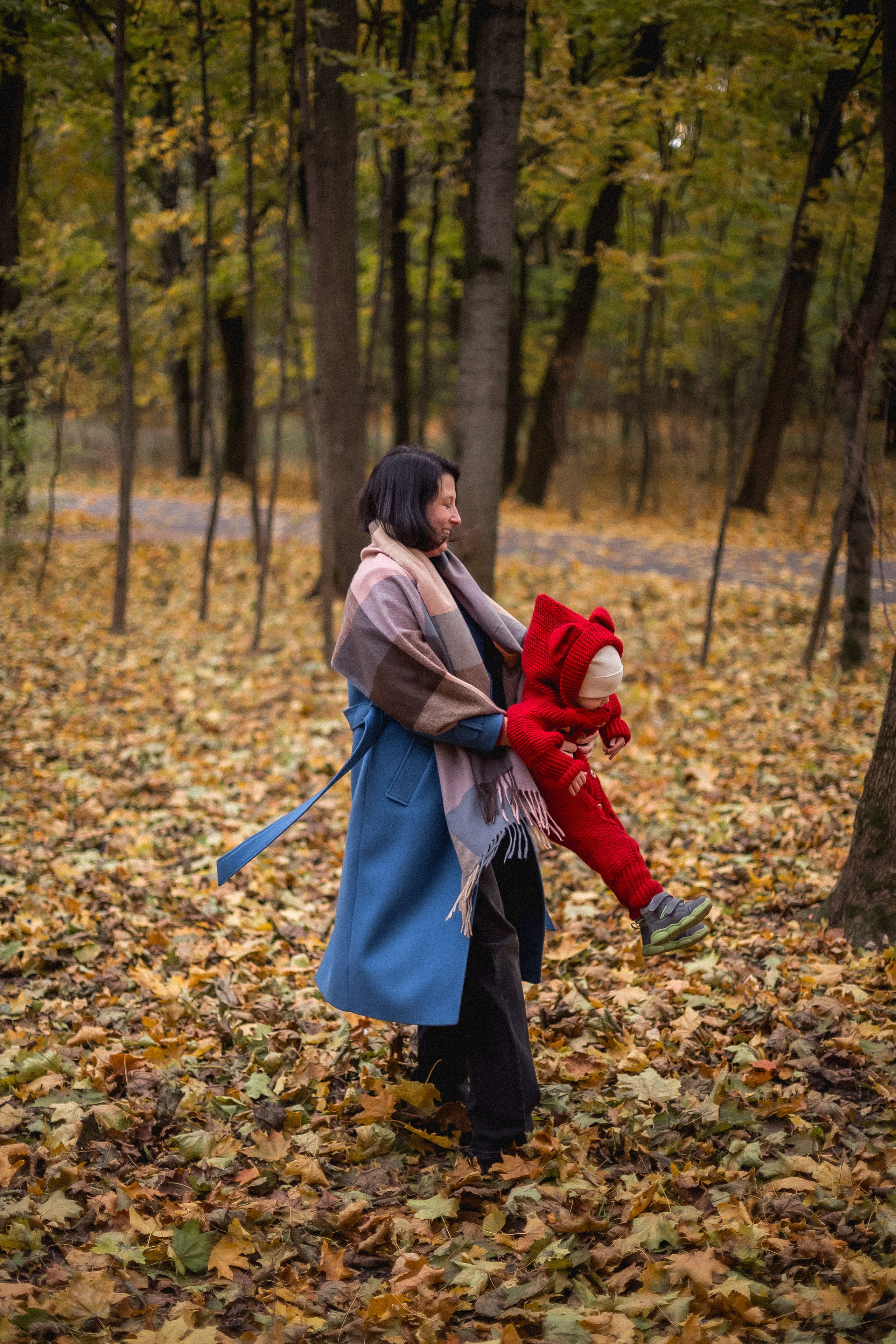 Тепло осени. Леон и родители. Фотограф в Москве Базанова Дарья