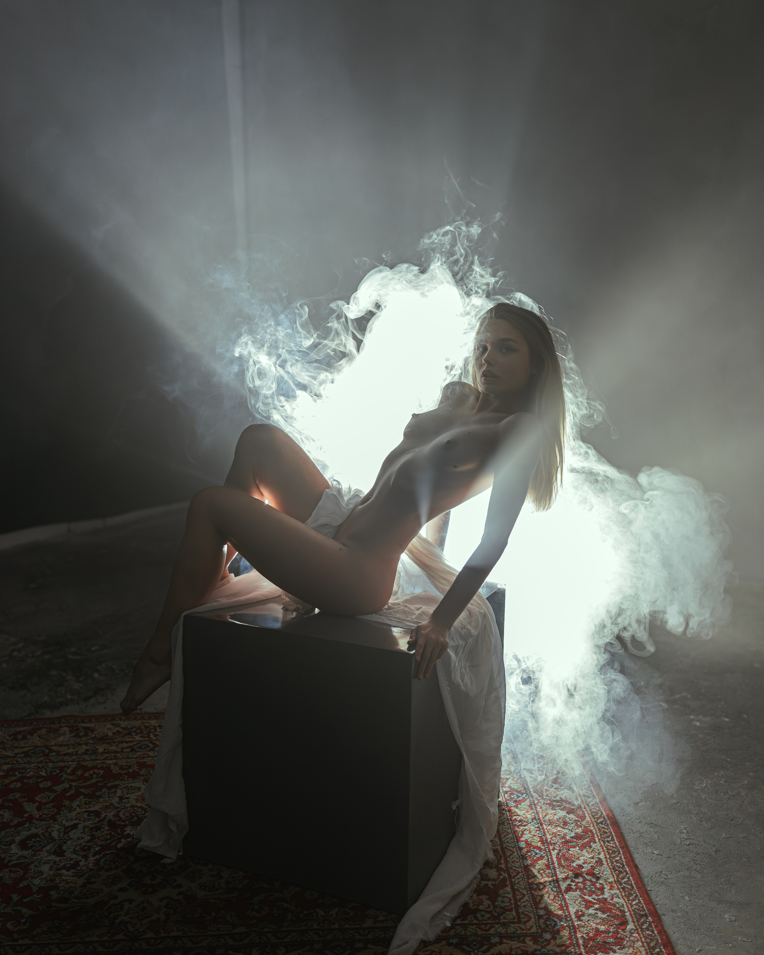 Polina. Саша Фоткал. Женский портрет. Будуар. НЮ