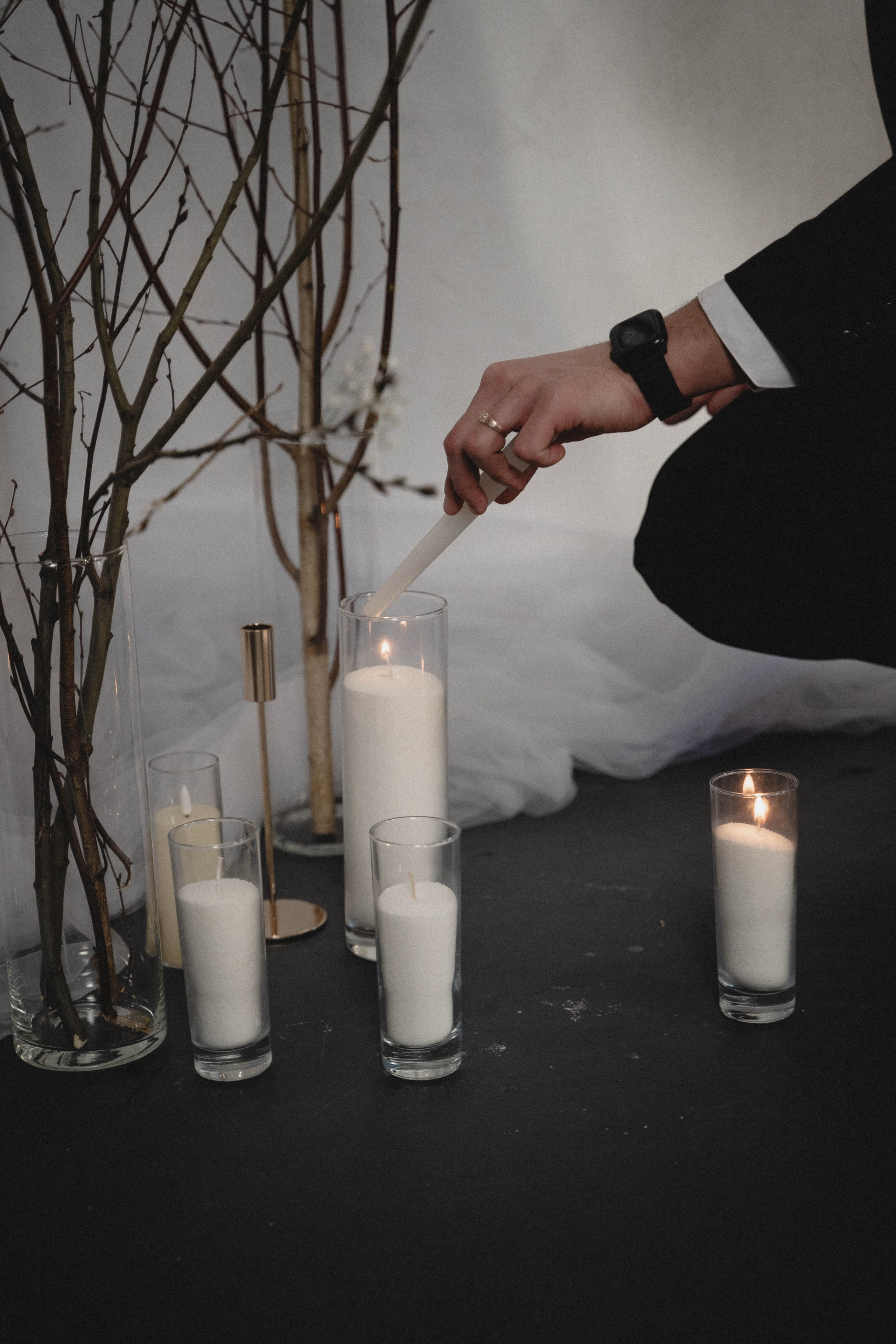 Камерный ужин. Свадебный фотограф Казань Анастасия Доле