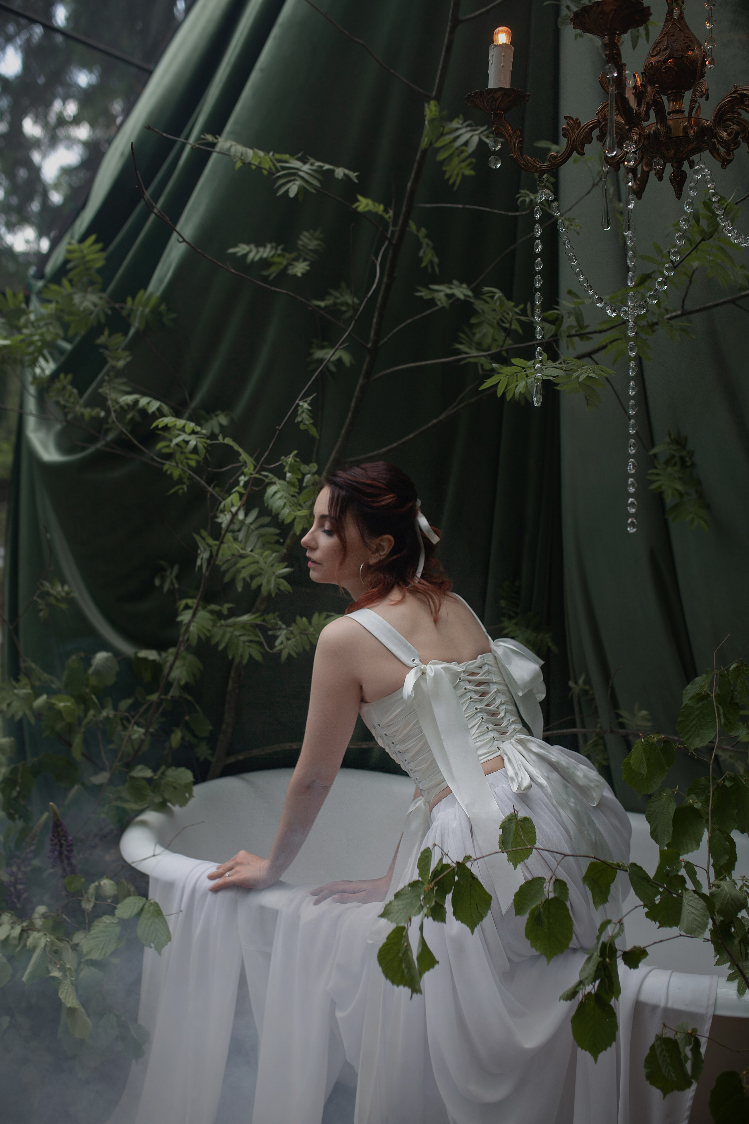 Корсет 'Luna'. Лиза Бродская — фотограф в Москве