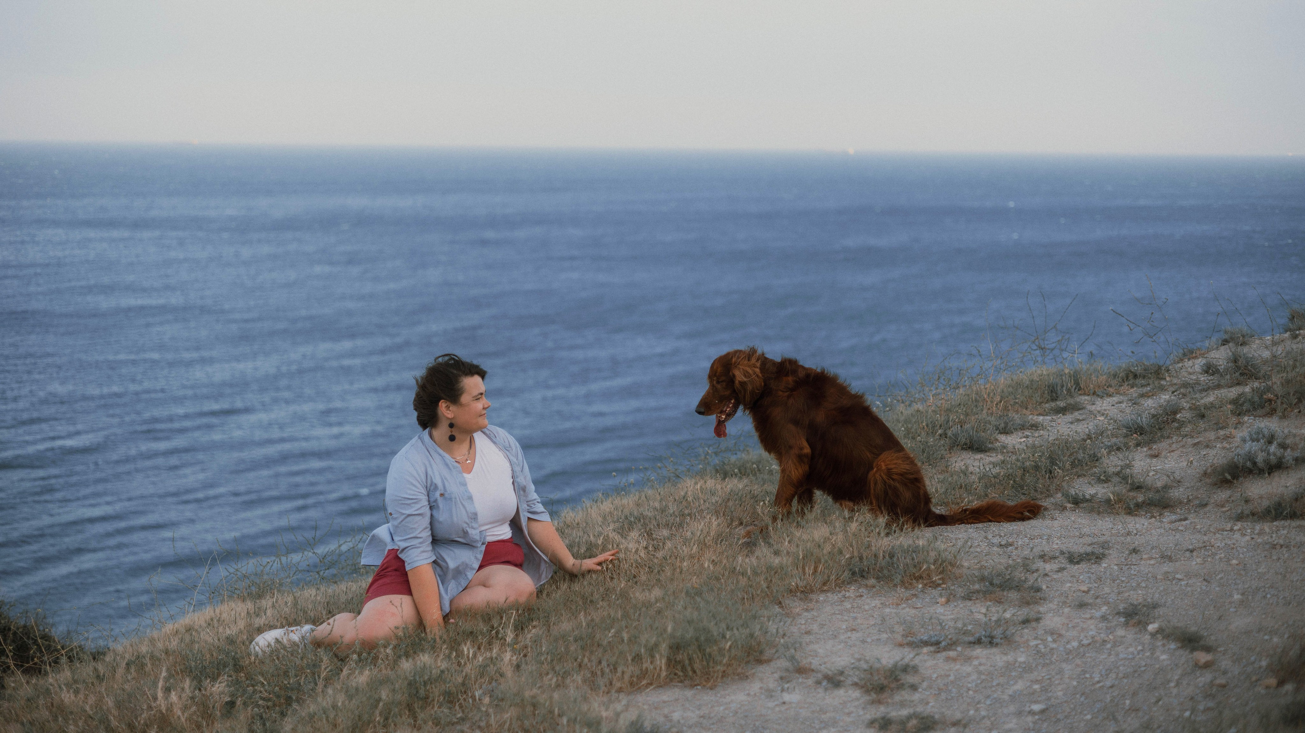 Ольга и Шеймас. Фотограф-анималист Богданова Полина