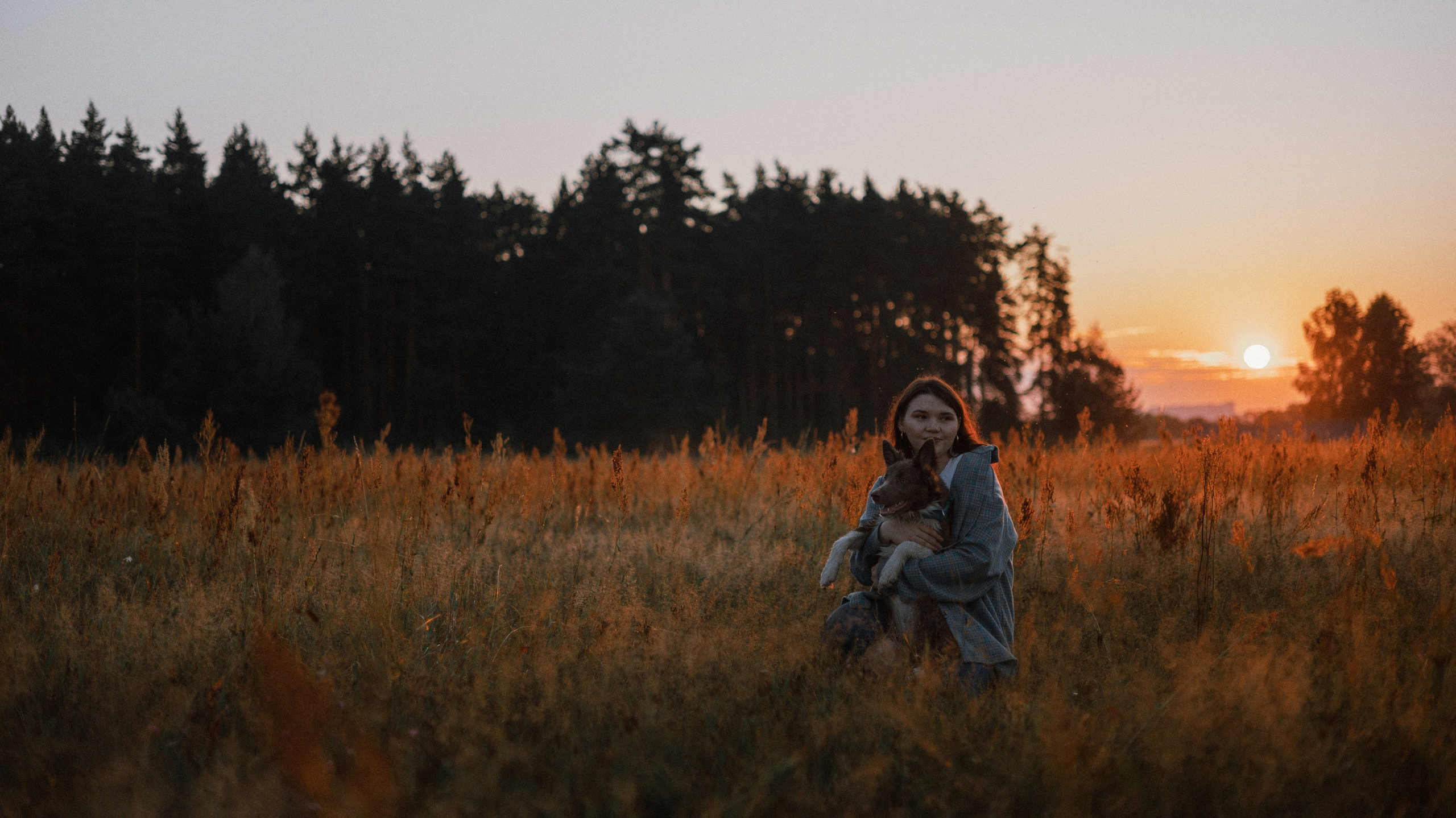 Полина и Паддингтон. Фотограф-анималист Богданова Полина