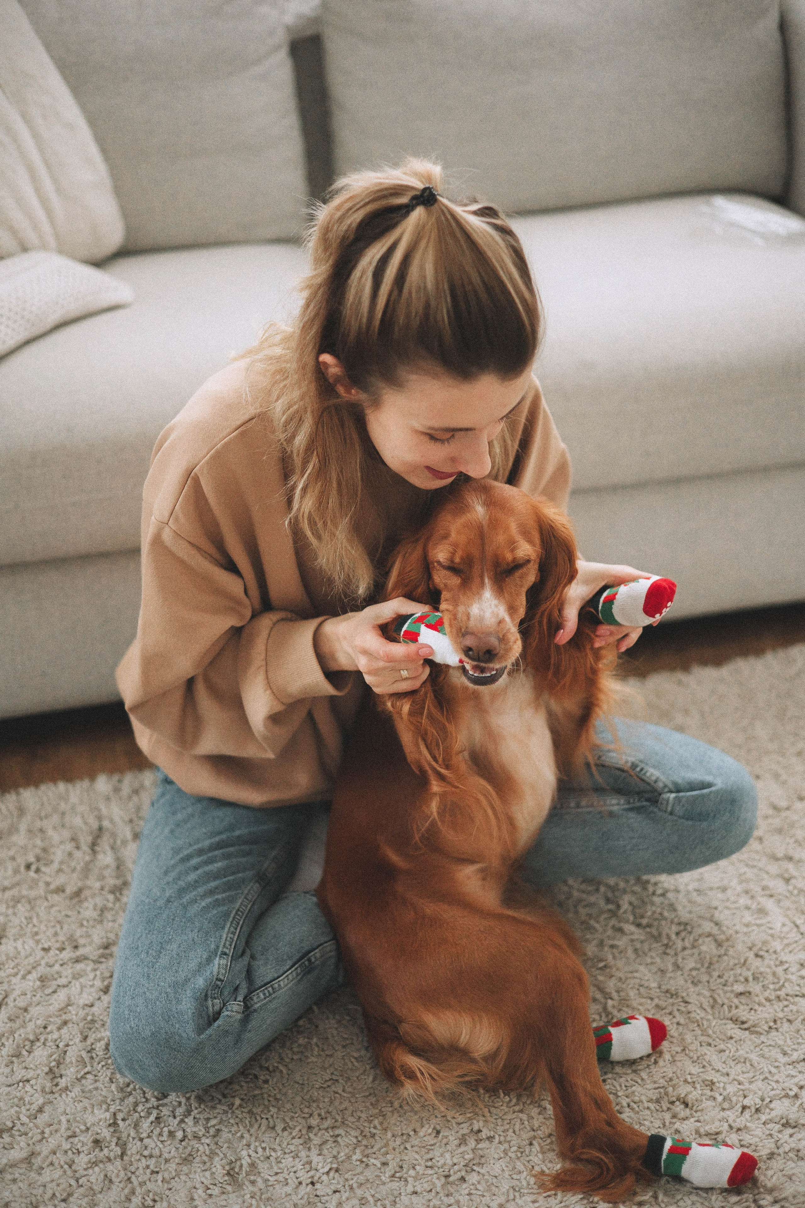 Алина и Дженни. Фотограф-анималист Богданова Полина
