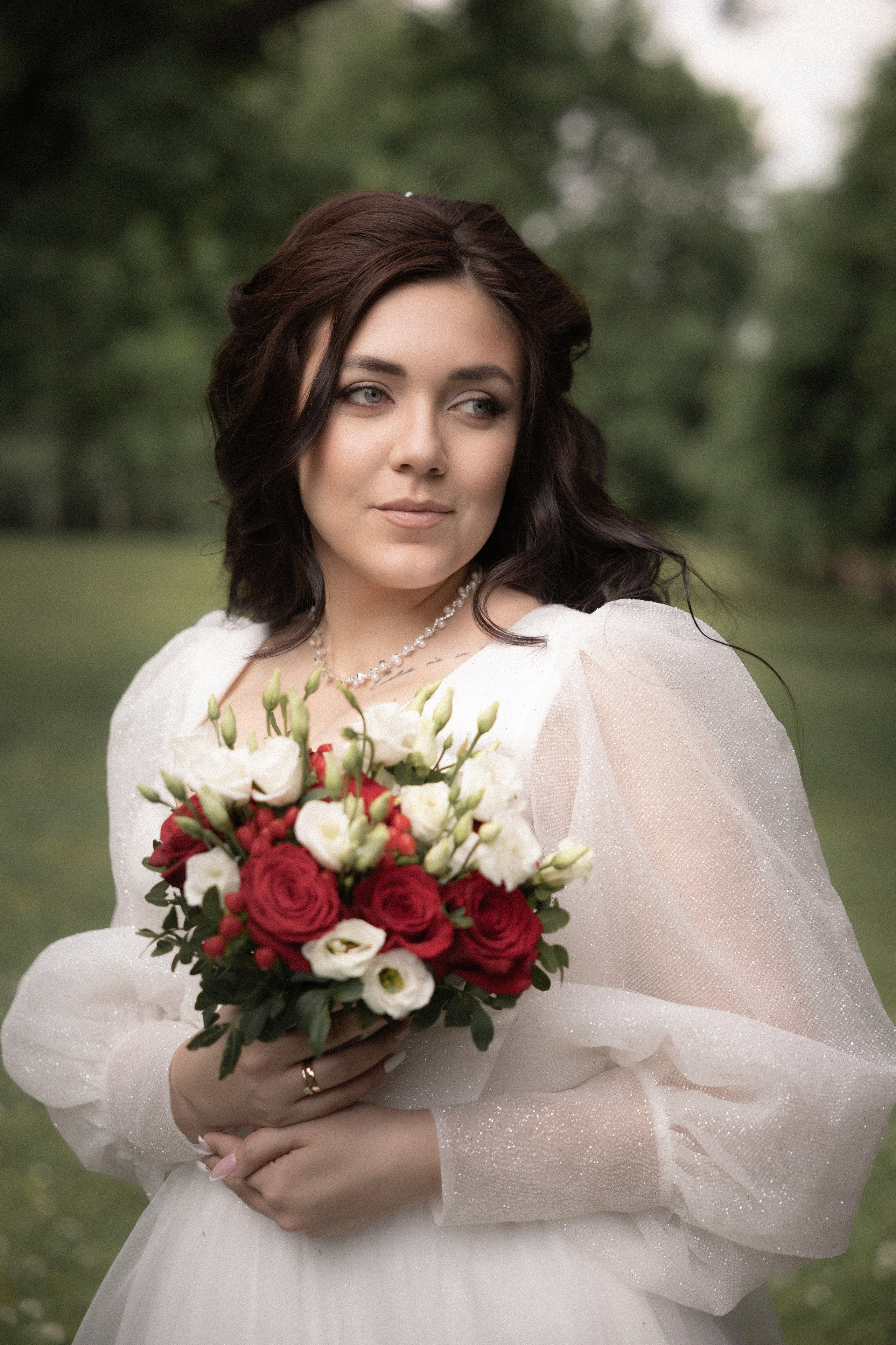 Свадебная фотосессия в парке Царицыно города Москвы