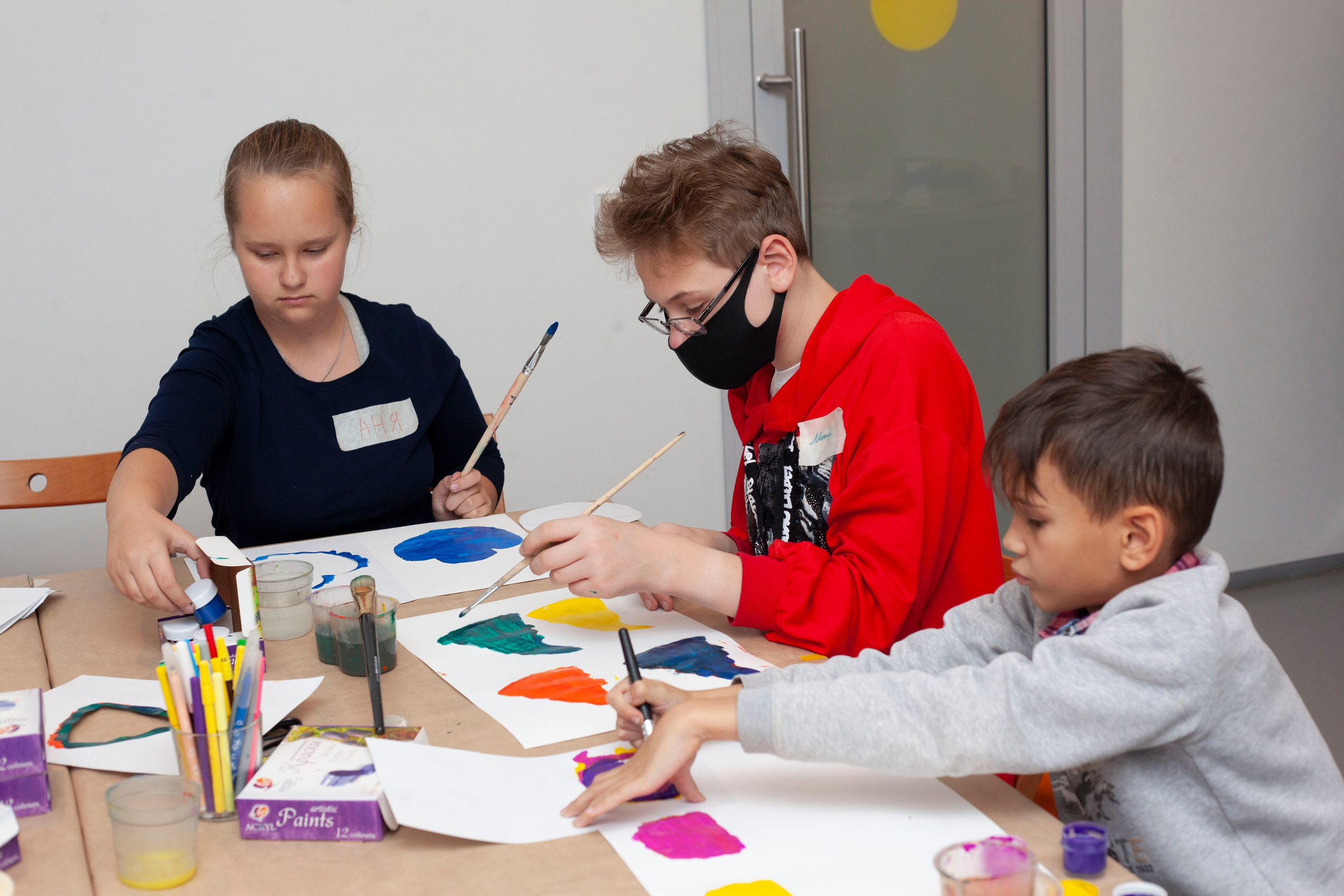 Детский мастер-класс в ММОМА. Stanislav Baryshev — People. Emotions. Atmosphere