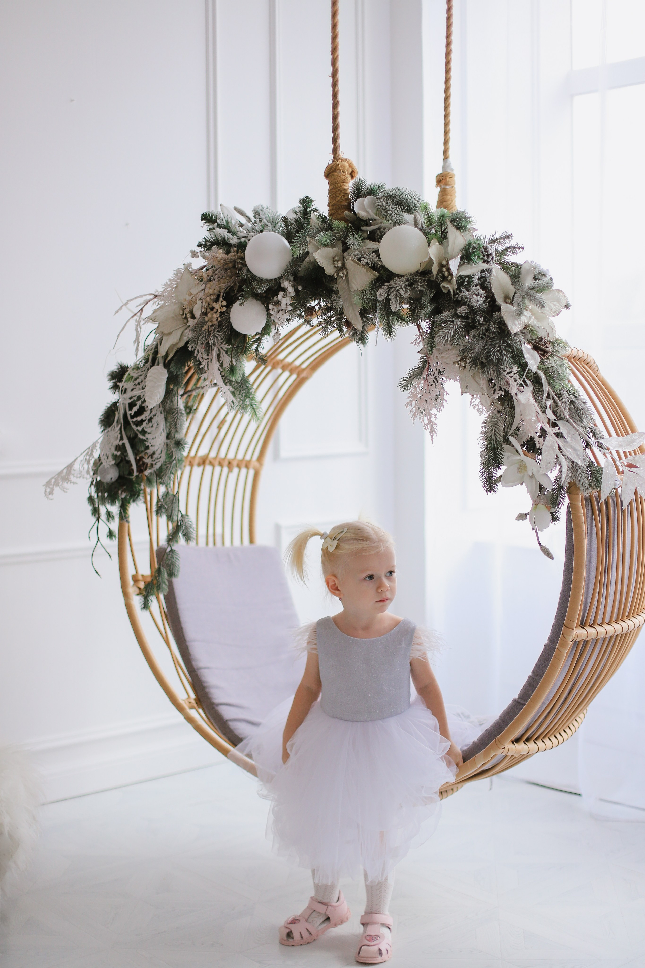 Новогодняя в студии Луна. Свадебный, семейный и детский фотограф в Люберцах Зайцева Анастасия