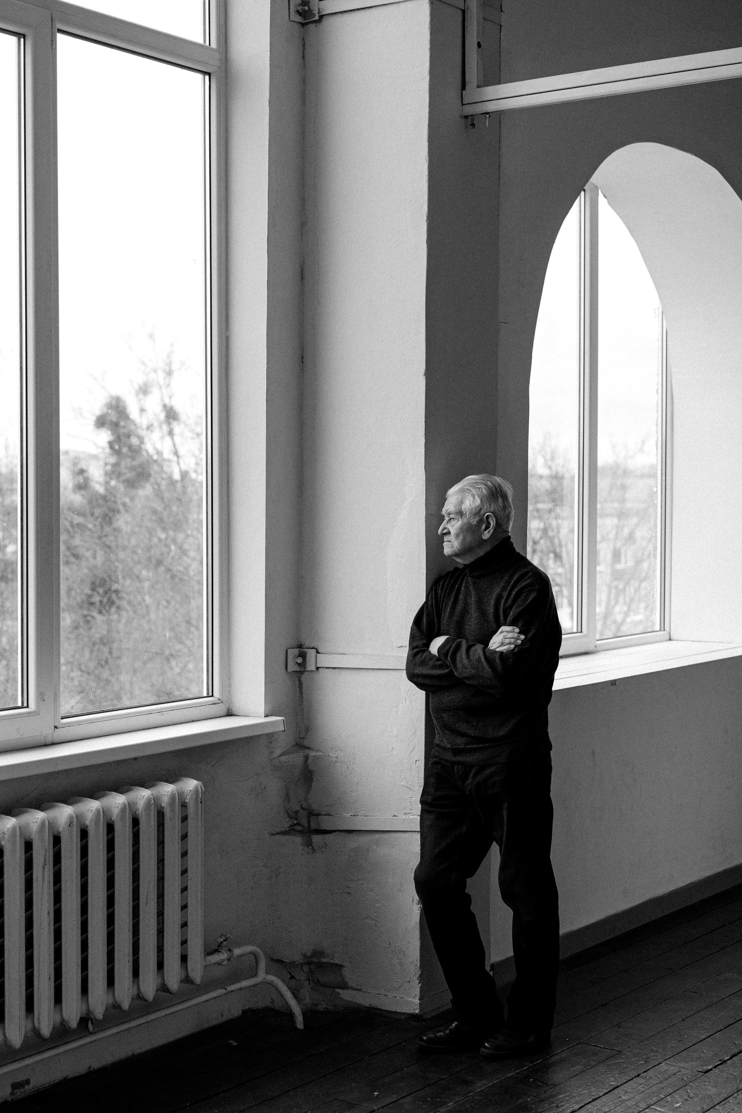 Анастасия и дедушка. Свадебный и семейный фотограф в Калининграде Анастасия Гриценко