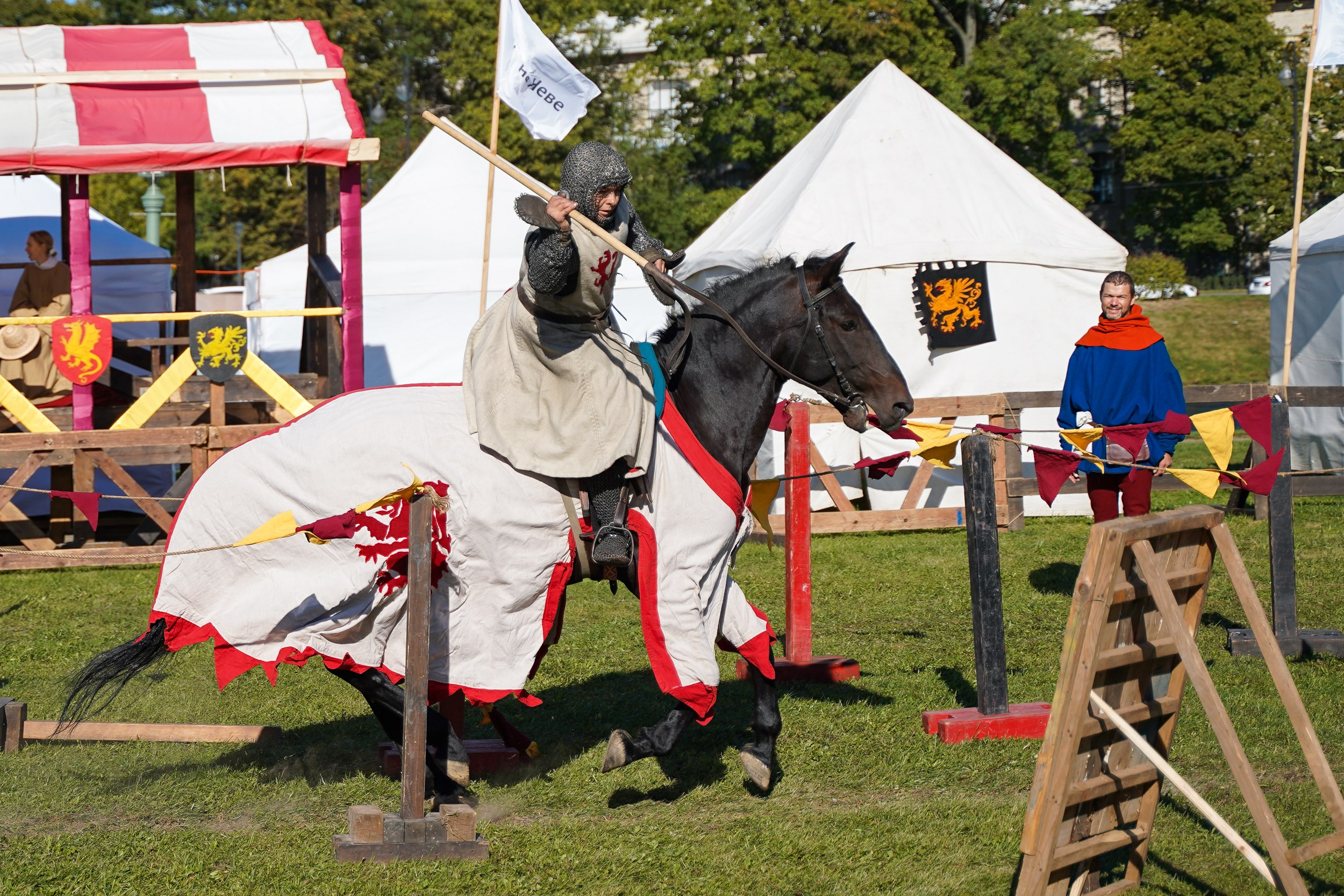 Рыцарский турнир в рамках фестиваля «Битва на Неве» Санкт-Петербург 2024 г. Фотограф-анималист, портретный фотограф в Чебоксарах Мария Садыкова