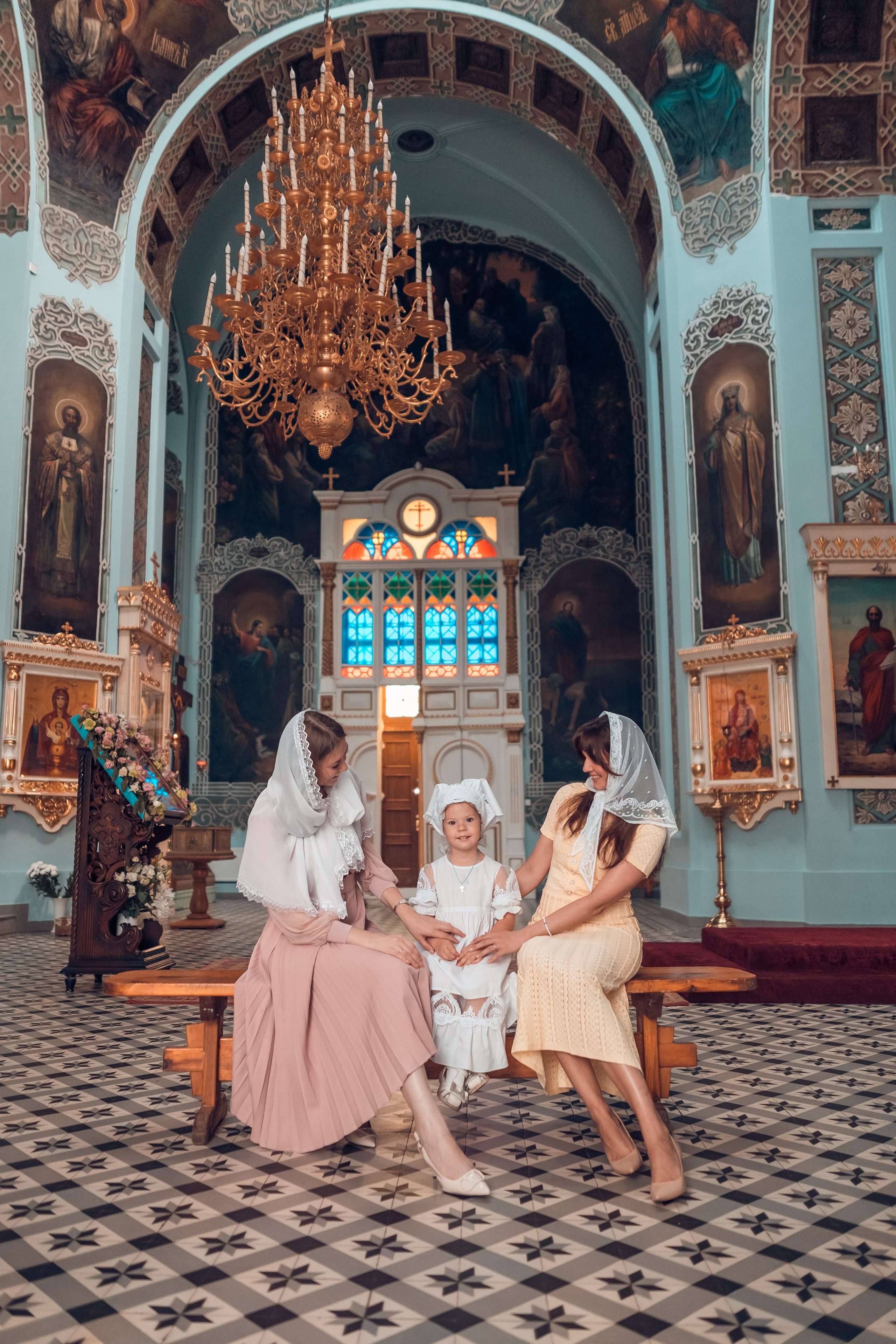 Таинство Крещения Ярославы. Храм Сошествия Святого Духа. Главная