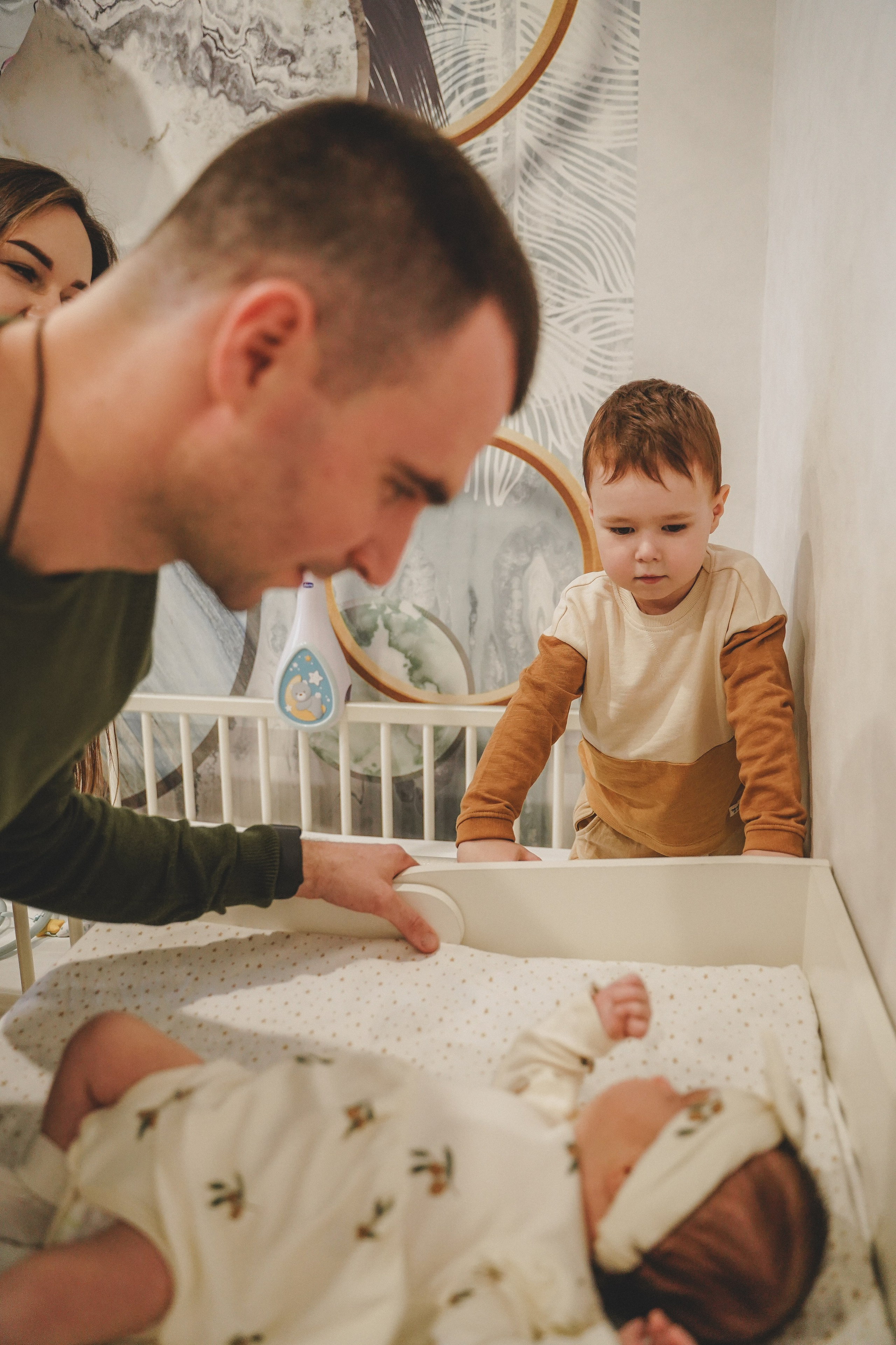 Домашняя фотосессия с младенцем. Семейный и женский фотограф в Краснодаре Анастасия Приймак