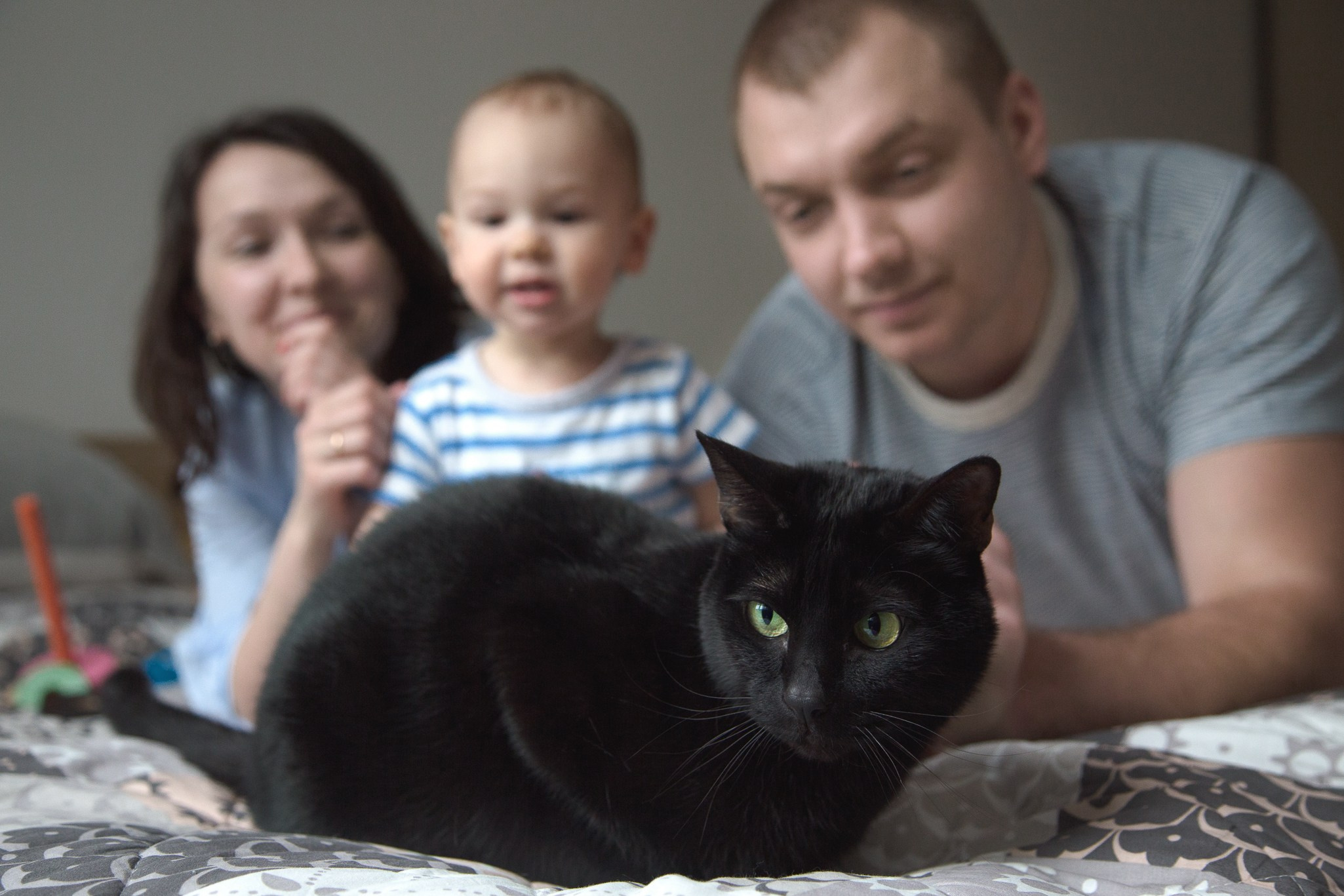 Артём и родители. Фотограф Анастасия Малеева