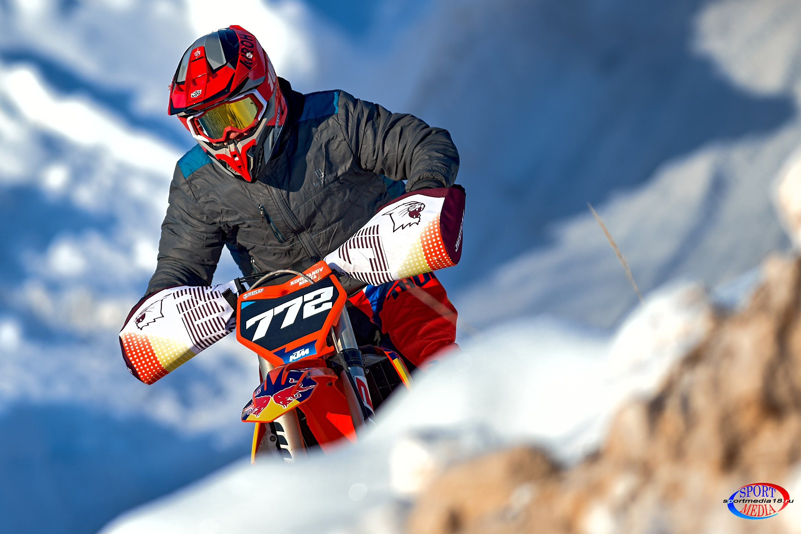 3 этап Кубка Удмуртской Республики по мотокроссу. Воткинск 23.02.2025. Спортивный репортажный фотограф в Ижевске Сергей Мерзляков