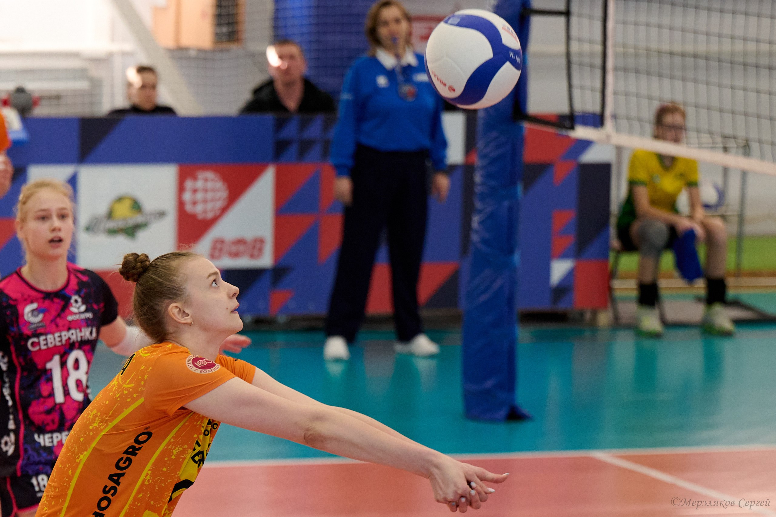 Волейбол Чемпионат России высшая лига «Б» Северянка-2 — Красные Крылья. Спортивный репортажный фотограф в Ижевске Сергей Мерзляков
