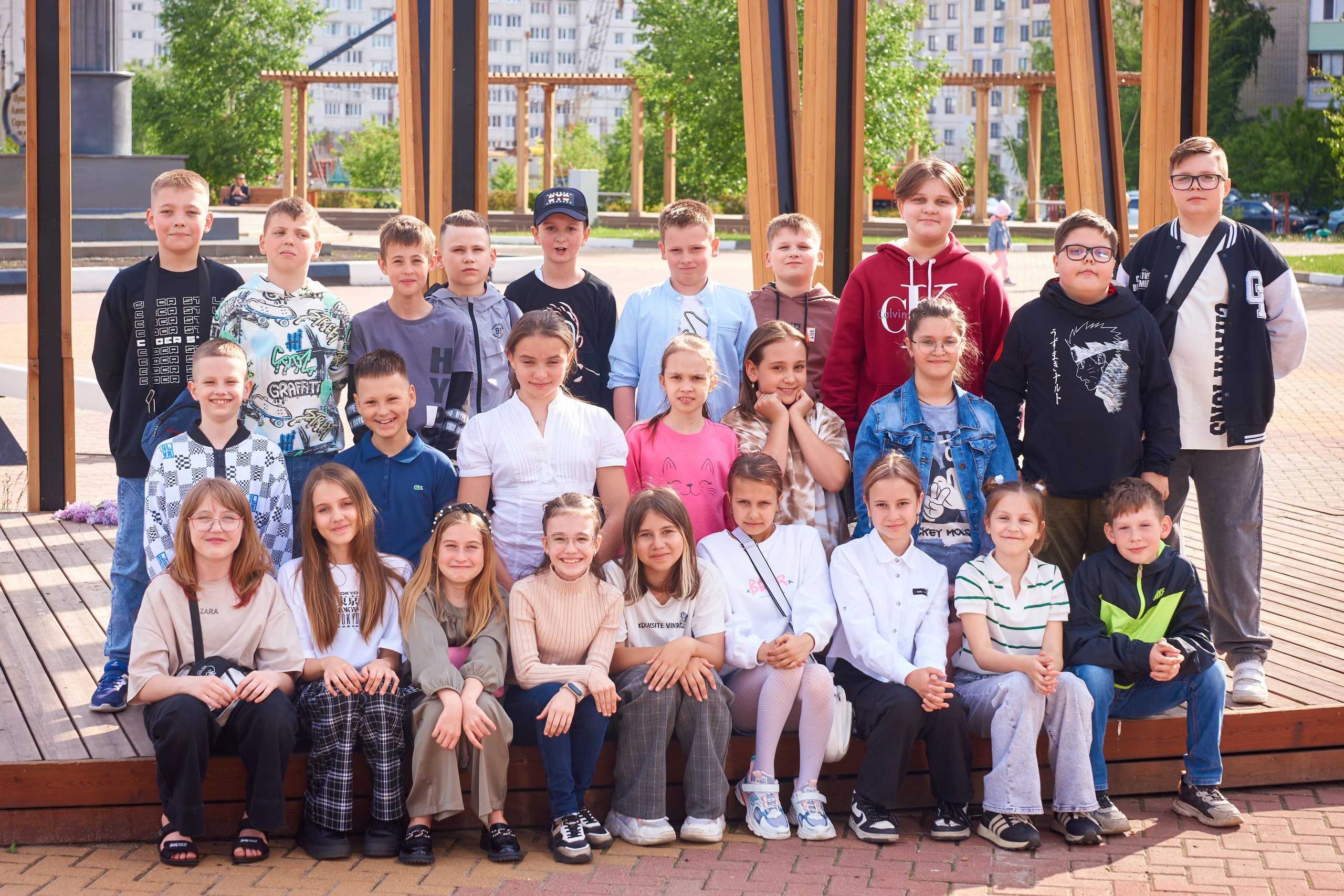 Съёмка в парке весной. 4 класс. 2024. Childrenfoto.ru