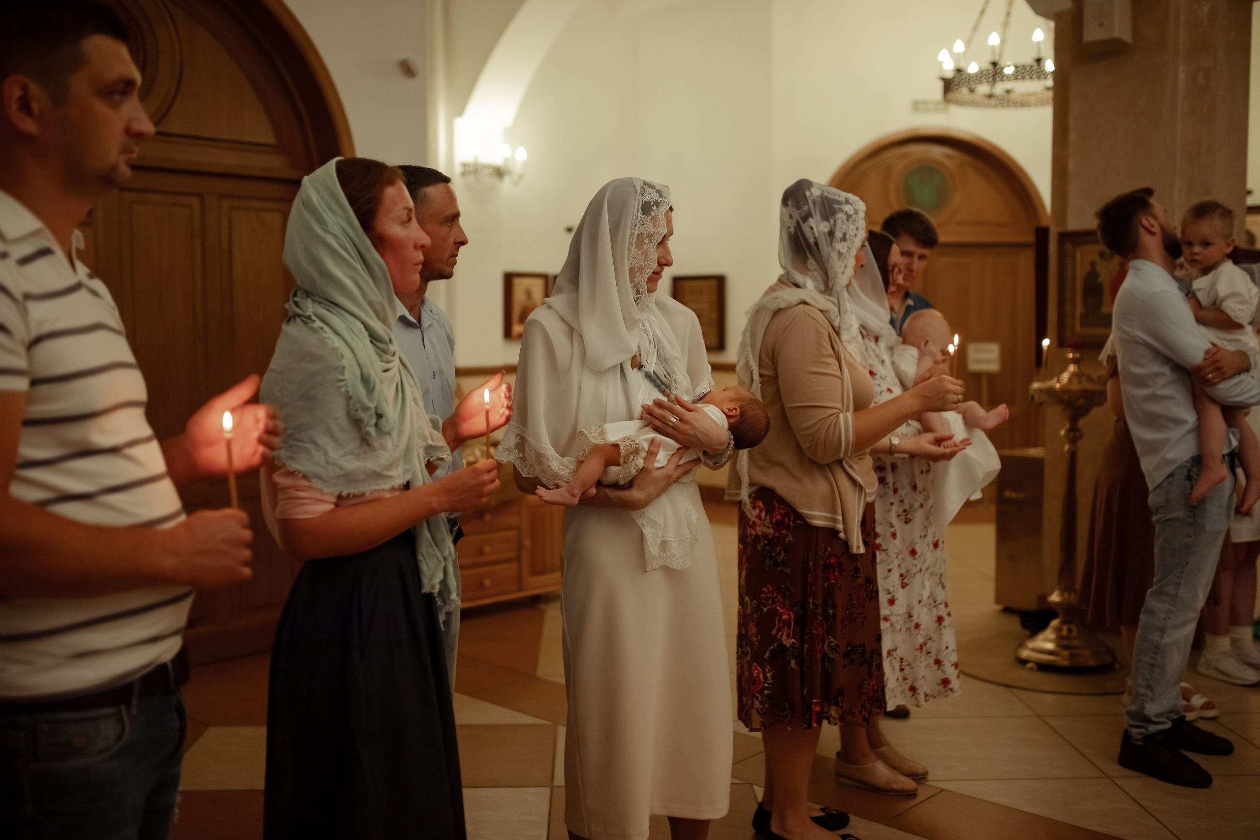 Крещение Анастасии. Семейный и детский фотограф в Москве Дорогова Екатерина