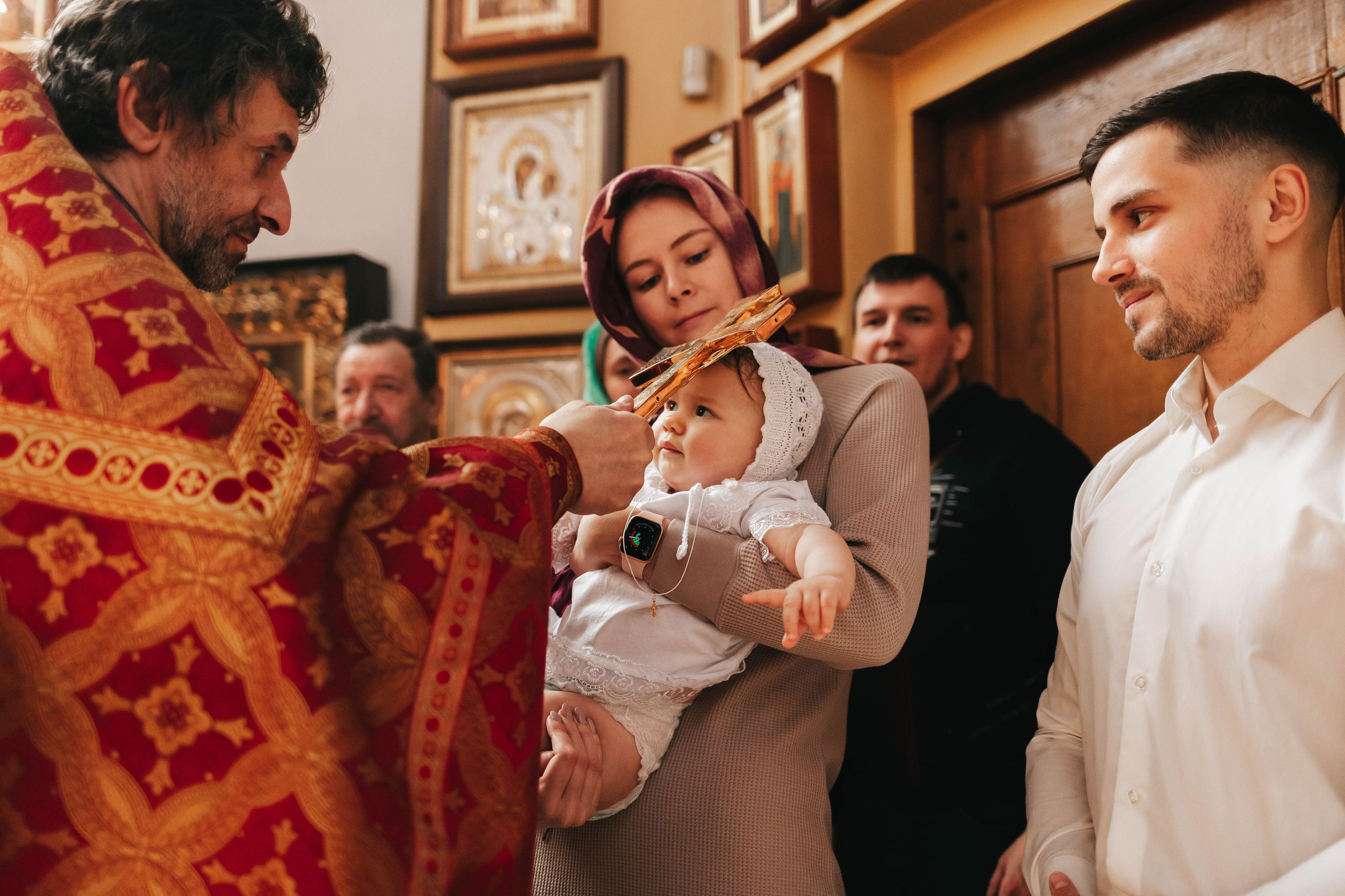 Крещение Лизы. Семейный lifestyle фотограф в Санкт-Петербурге Людмила Пахомова