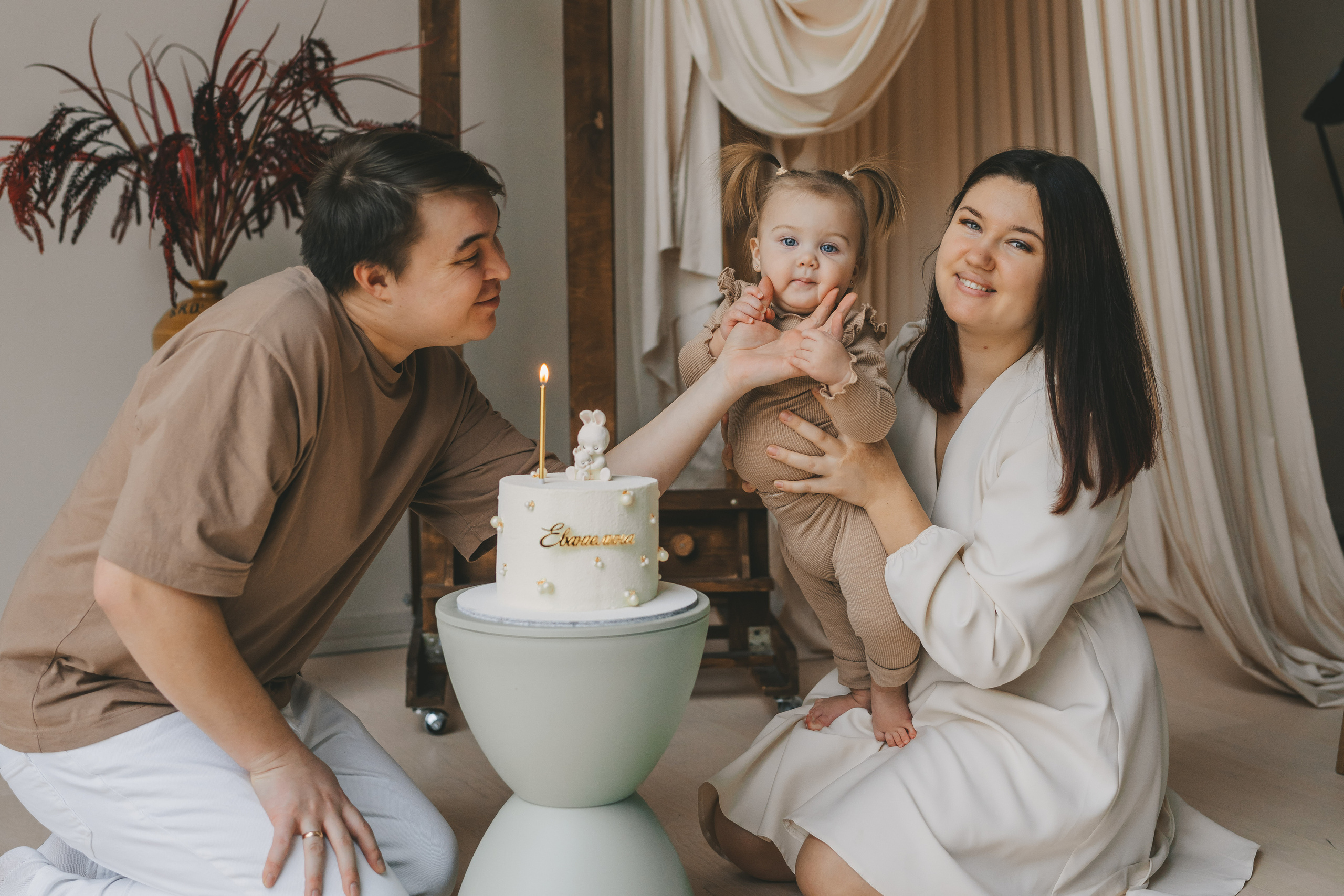 Евангелине 1 годик. Ярослава Осетрова фотограф — Мск