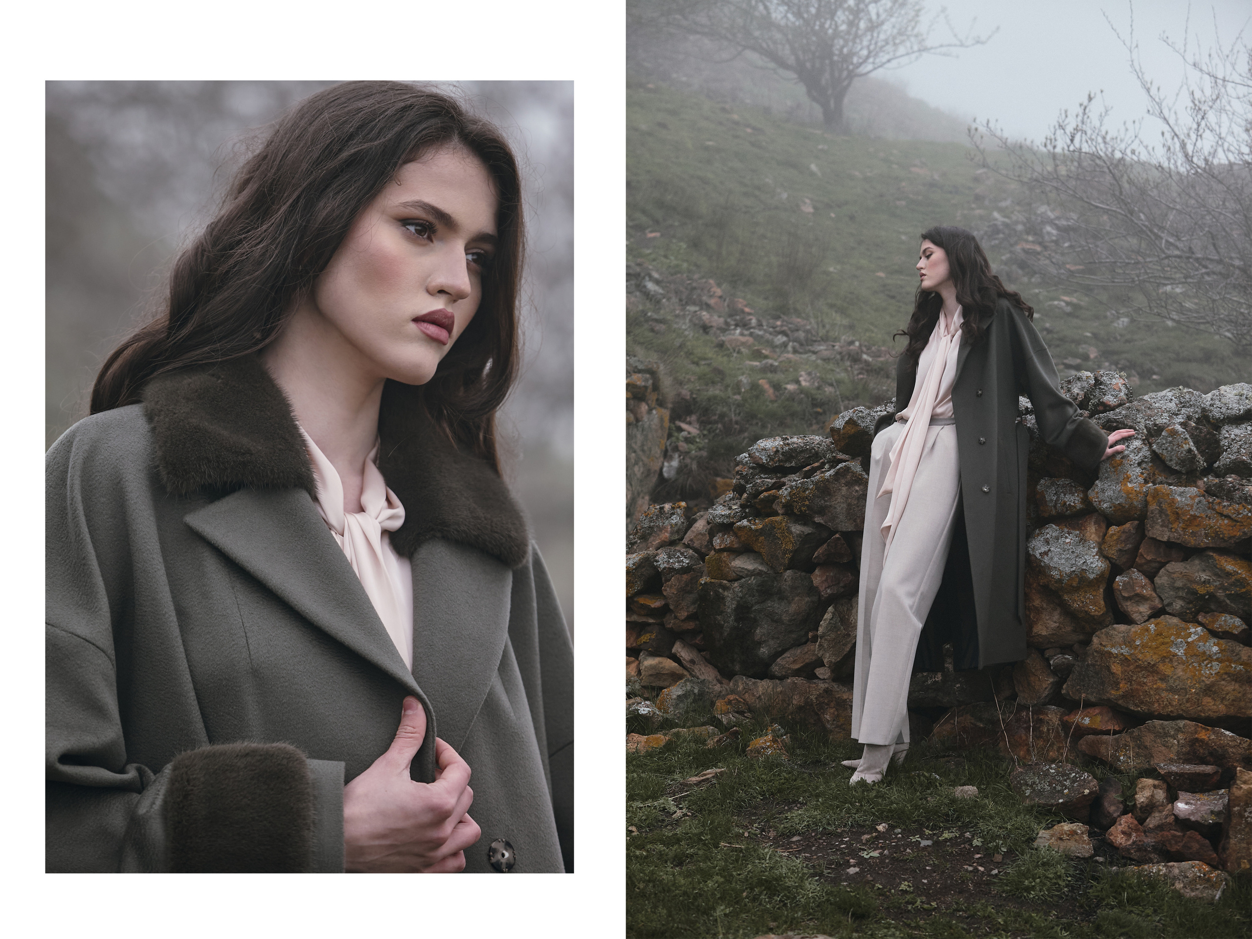 Съемка для бренда одежды под ключ. Фотограф Продюсер в горах КБР / Москва  Нальчик Горы