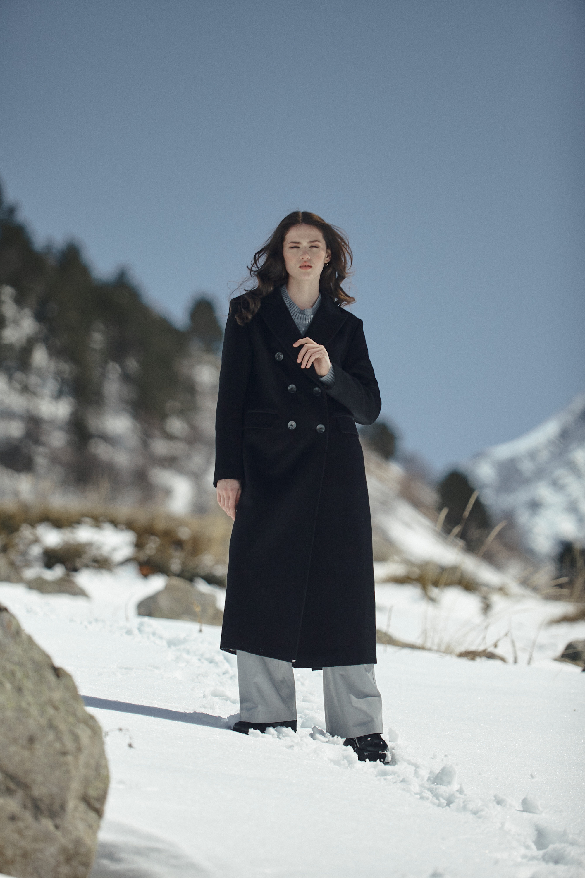 Съемка для бренда одежды под ключ. Фотограф Продюсер в горах КБР / Москва  Нальчик Горы