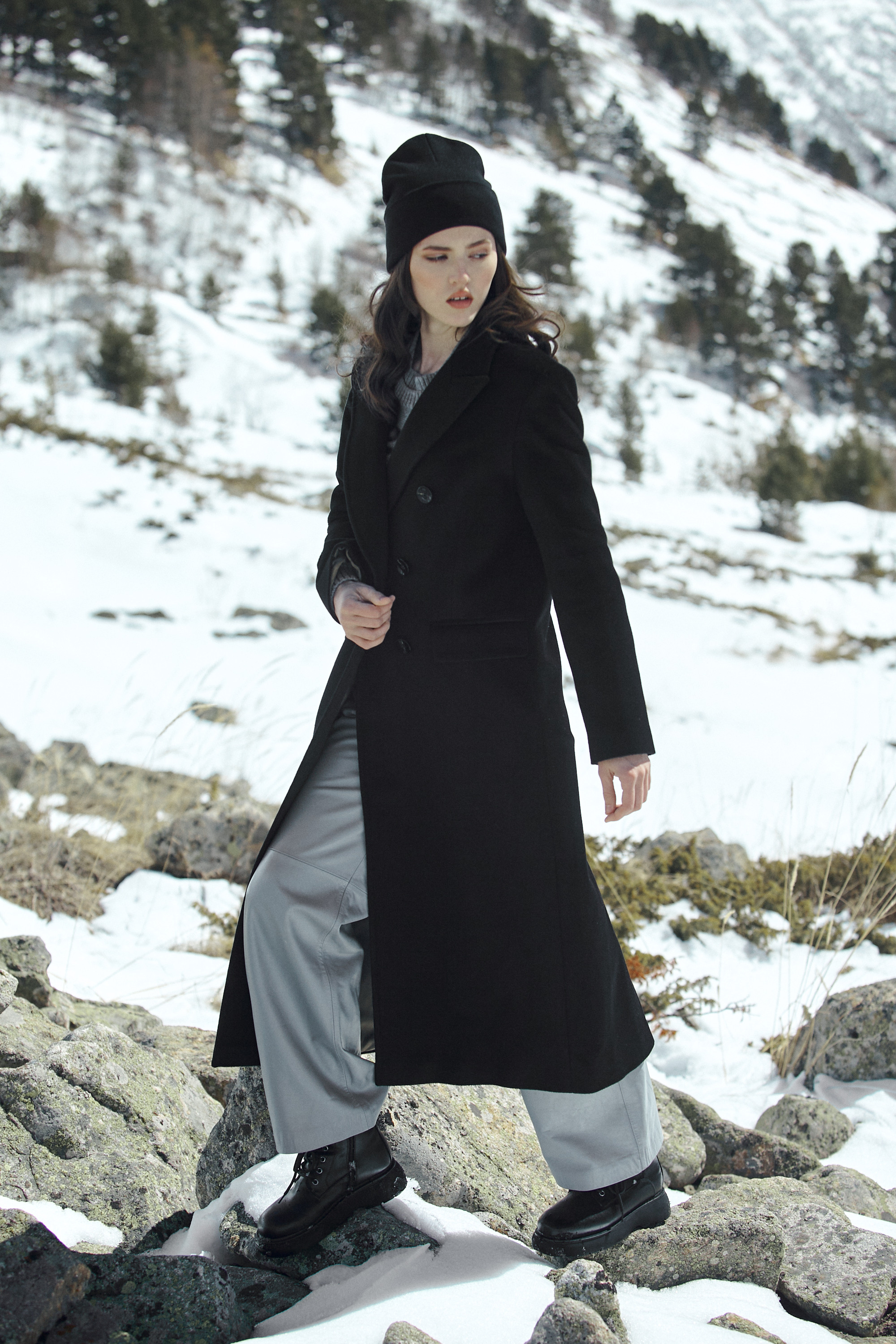 Съемка для бренда одежды под ключ. Фотограф Продюсер в горах КБР / Москва  Нальчик Горы