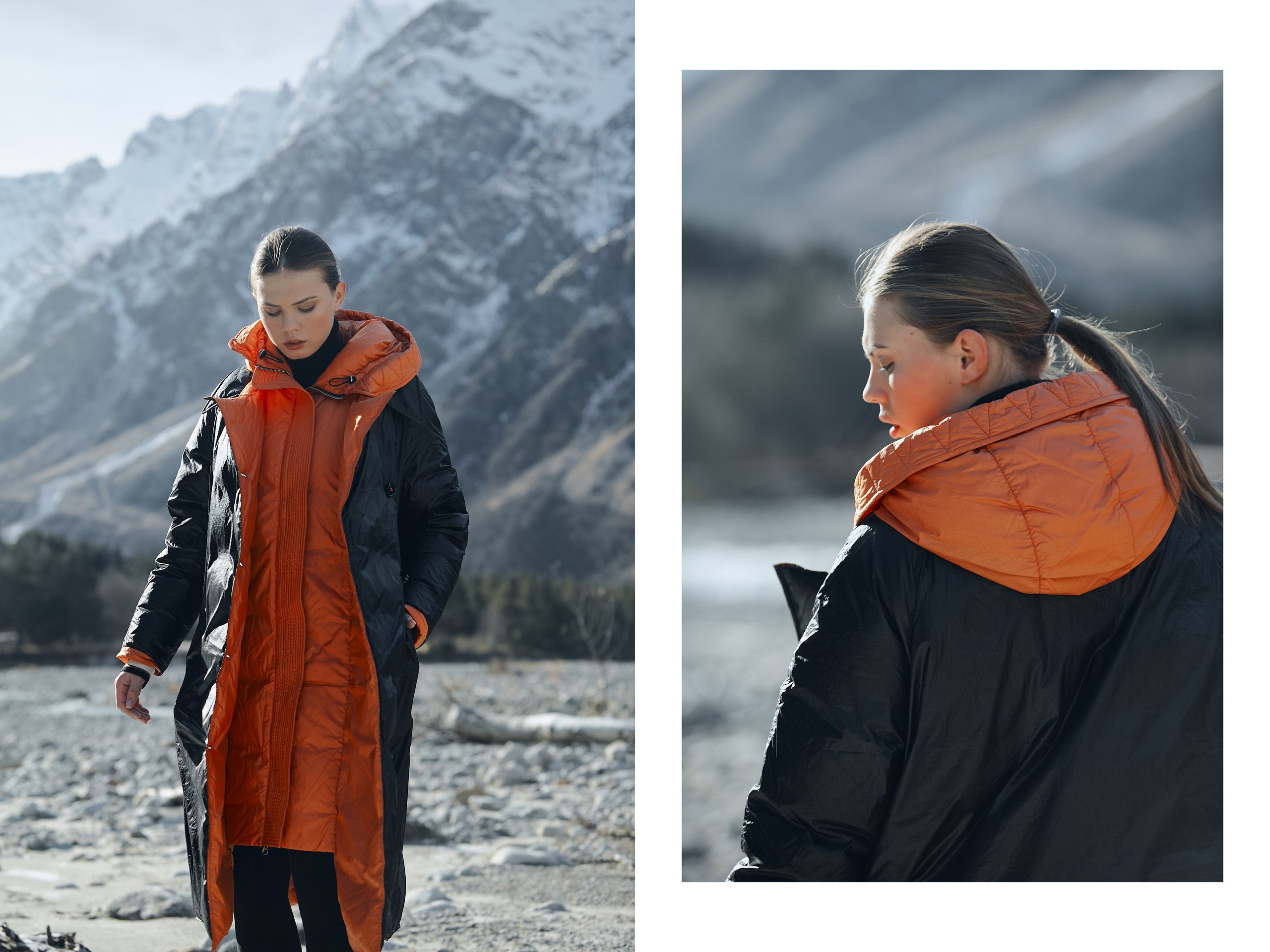 Съемка для бренда одежды под ключ. Фотограф Продюсер в горах КБР / Москва  Нальчик Горы