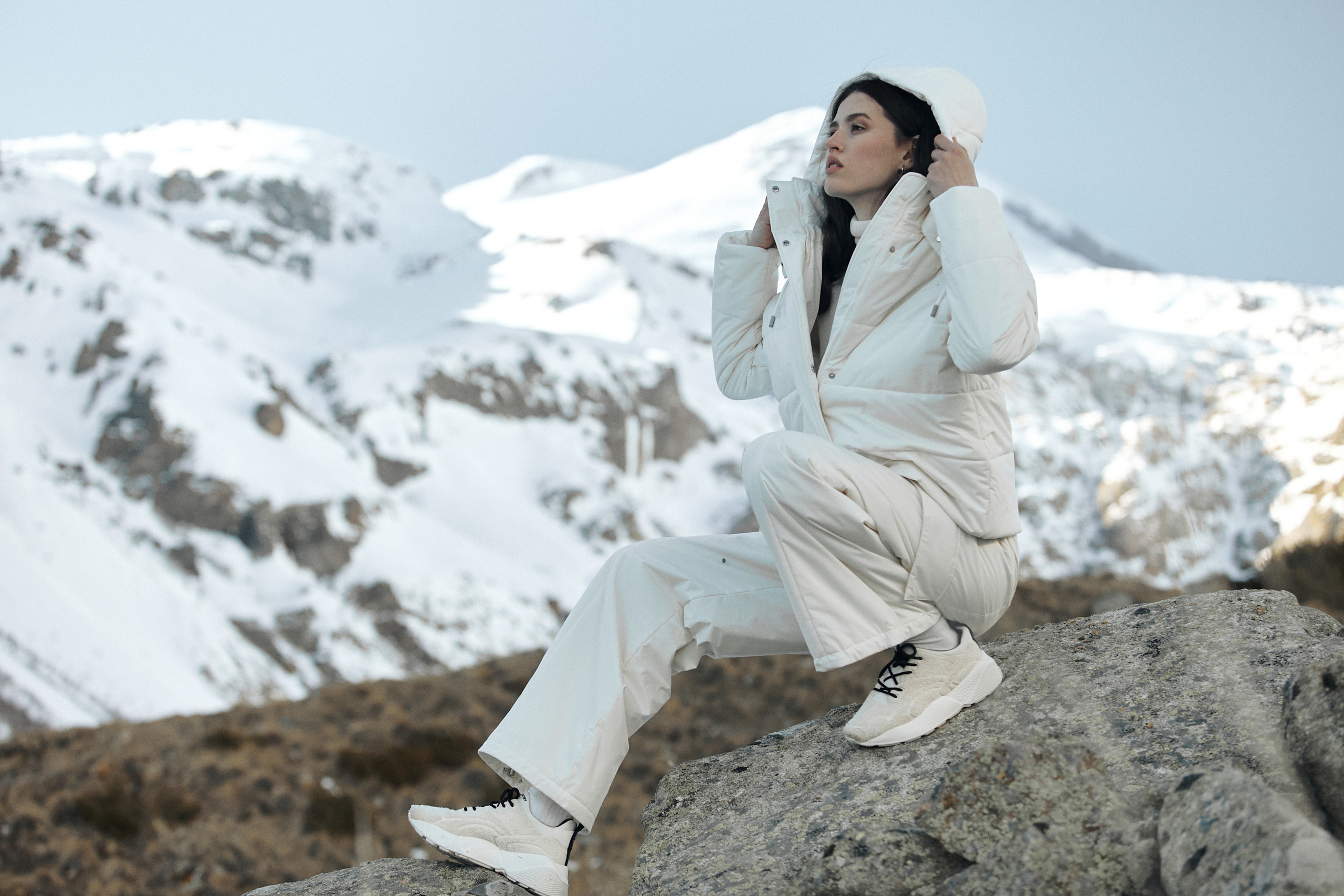 Съемка для бренда одежды под ключ. Фотограф Продюсер в горах КБР / Москва  Нальчик Горы
