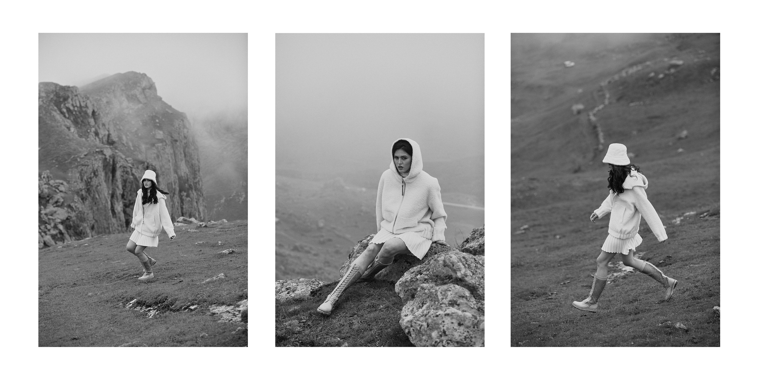 Съемка для бренда одежды под ключ. Фотограф Продюсер в горах КБР / Москва  Нальчик Горы