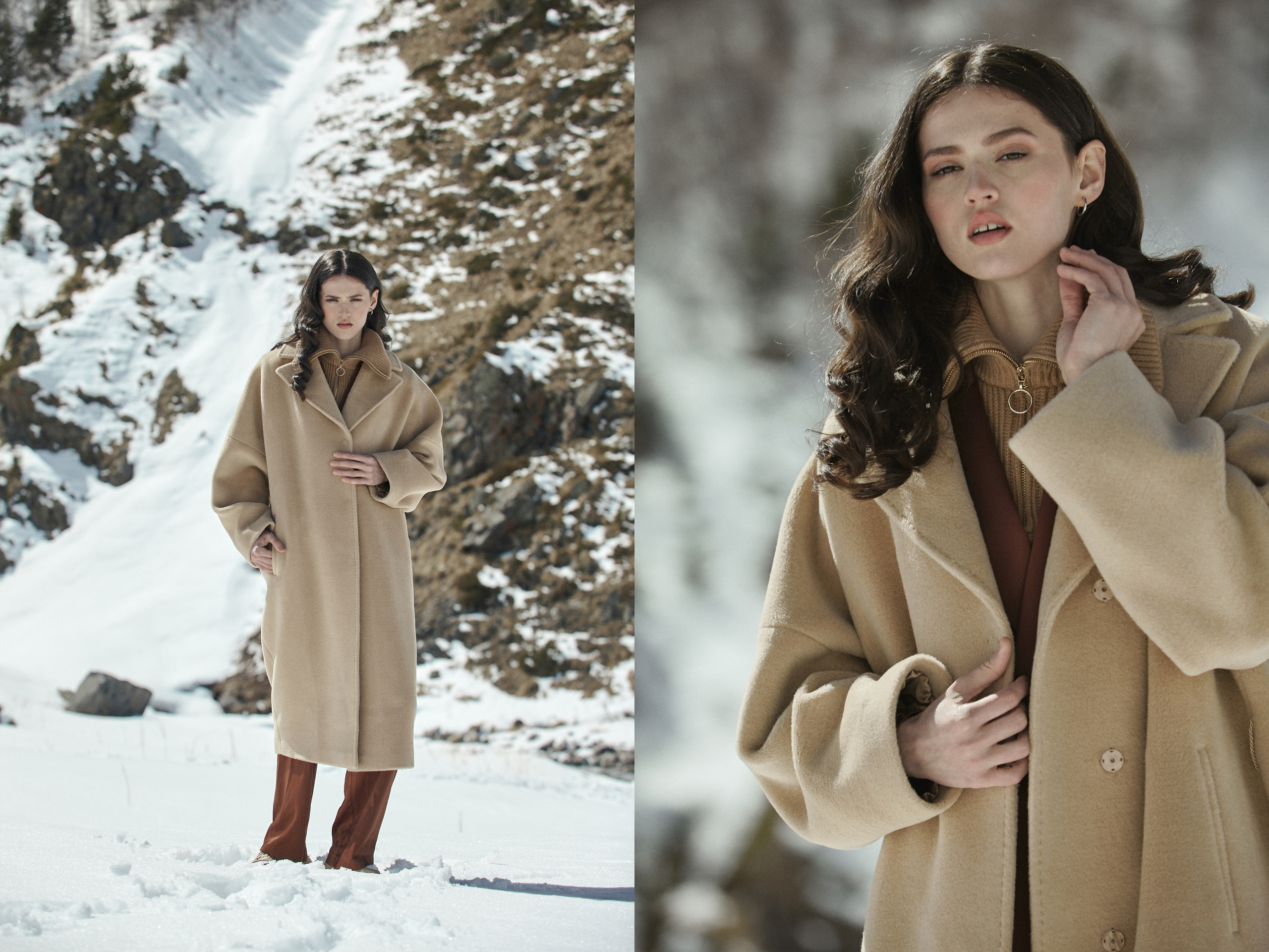 Съемка для бренда одежды под ключ. Фотограф Продюсер в горах КБР / Москва  Нальчик Горы