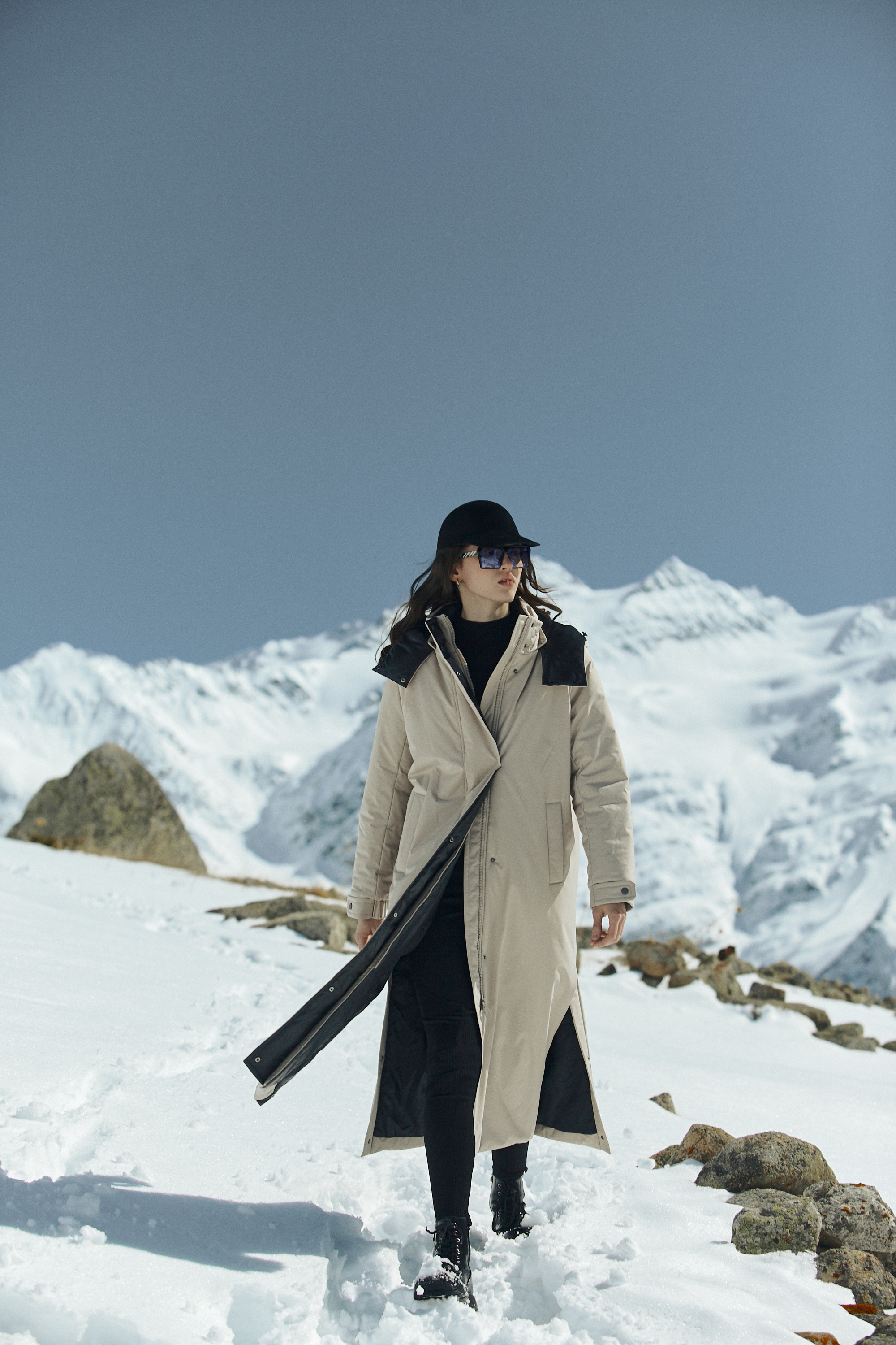 Съемка для бренда одежды под ключ. Фотограф Продюсер в горах КБР / Москва  Нальчик Горы