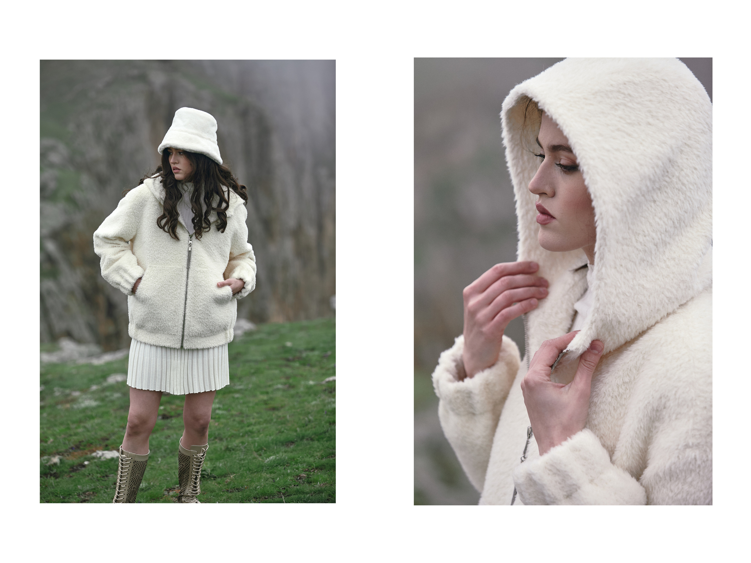 Съемка для бренда одежды под ключ. Фотограф Продюсер в горах КБР / Москва  Нальчик Горы