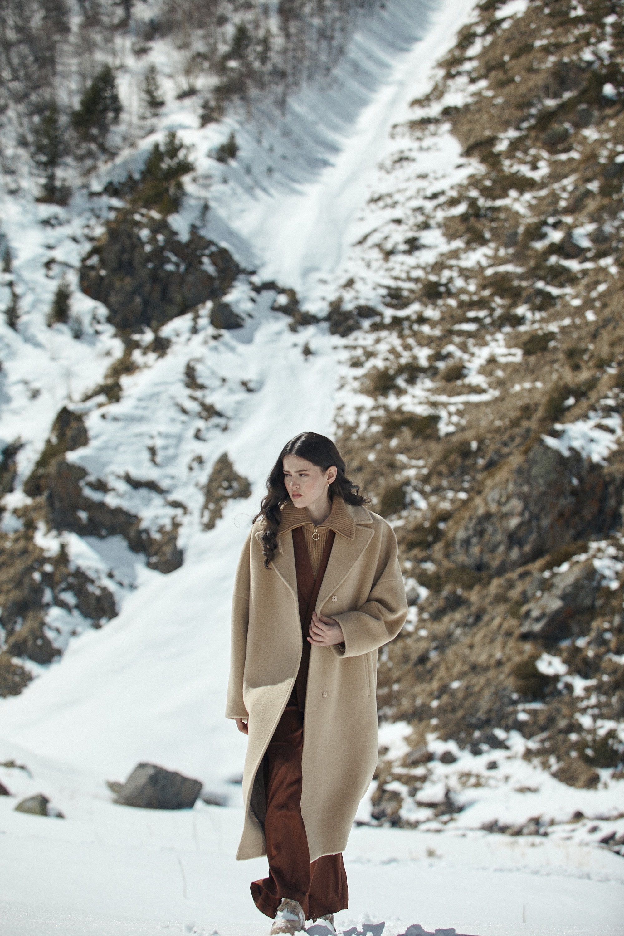 Съемка для бренда одежды под ключ. Фотограф Продюсер в горах КБР / Москва  Нальчик Горы