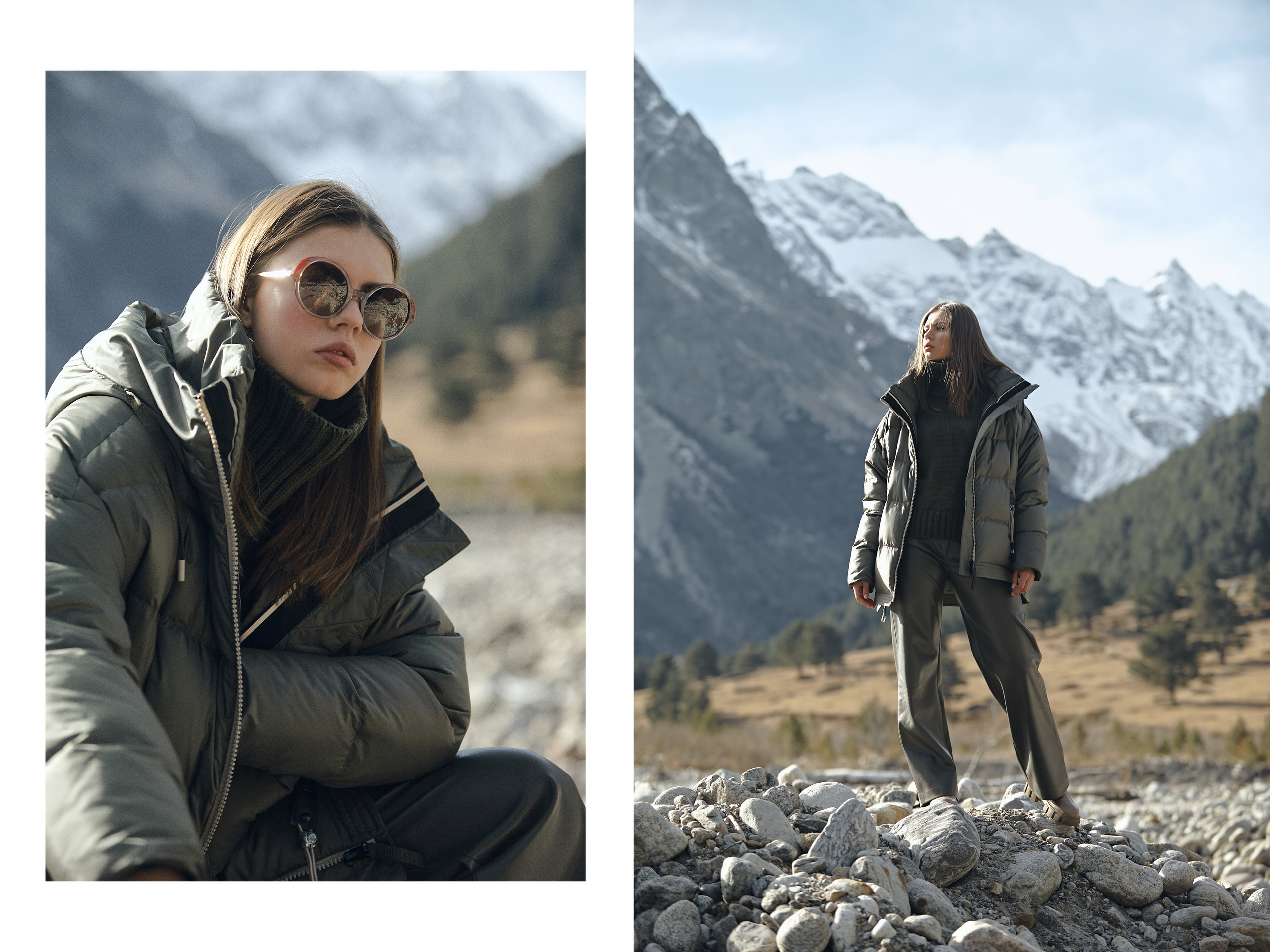 Съемка для бренда одежды под ключ. Фотограф Продюсер в горах КБР / Москва  Нальчик Горы
