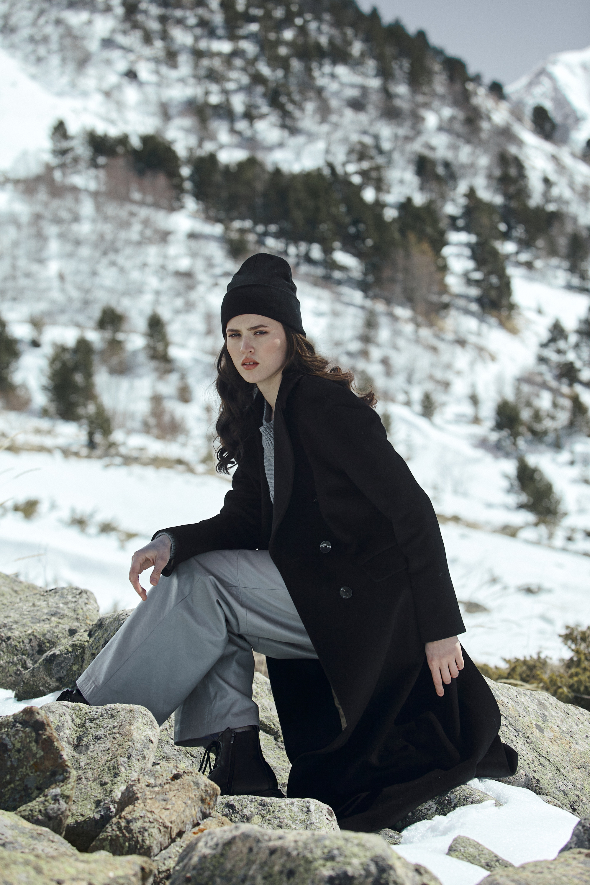 Съемка для бренда одежды под ключ. Фотограф Продюсер в горах КБР / Москва  Нальчик Горы