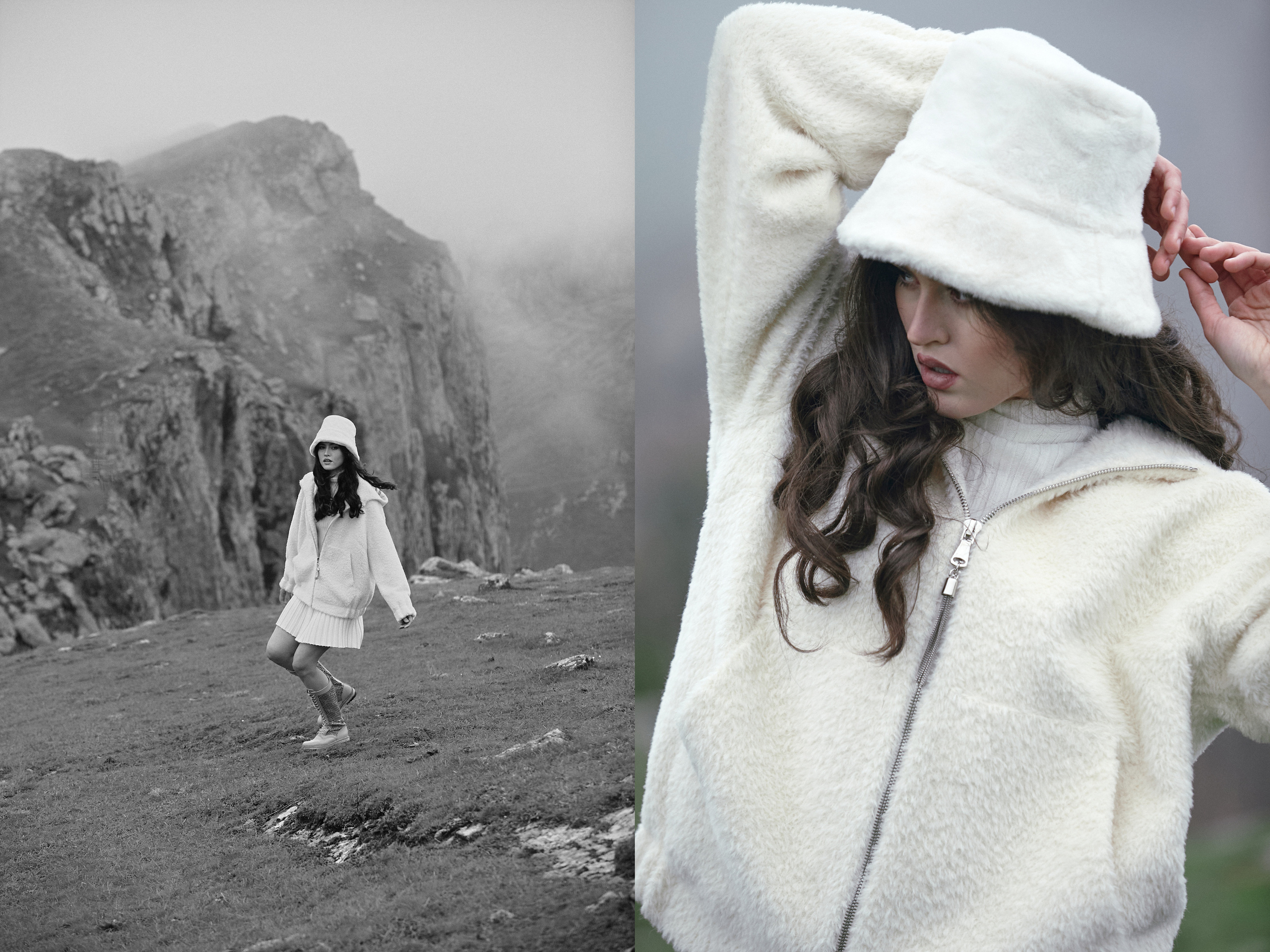 Съемка для бренда одежды под ключ. Фотограф Продюсер в горах КБР / Москва  Нальчик Горы